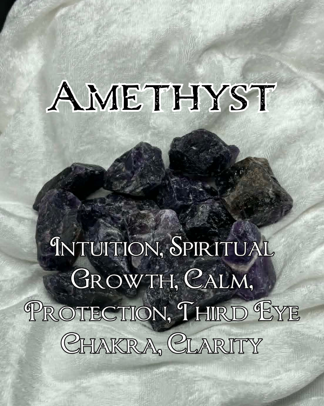 Rough Amethyst – Stone of Intuition & Spiritual Growth