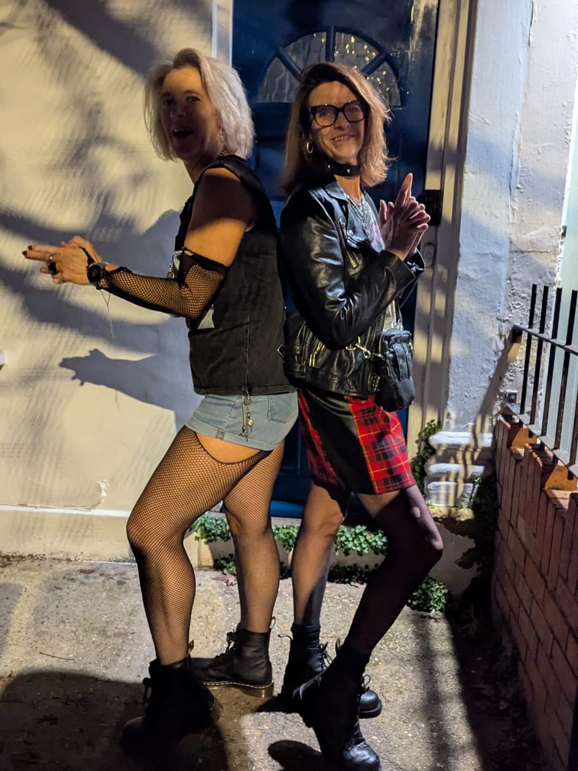 Saturday night took me back nearly 40 years, a punk-themed party complete with back-combed hair, short skirts and ripped tights. 

The difference this time? Unlike my teenage self, I drank very little from the free bar (lots of water), left shortly a