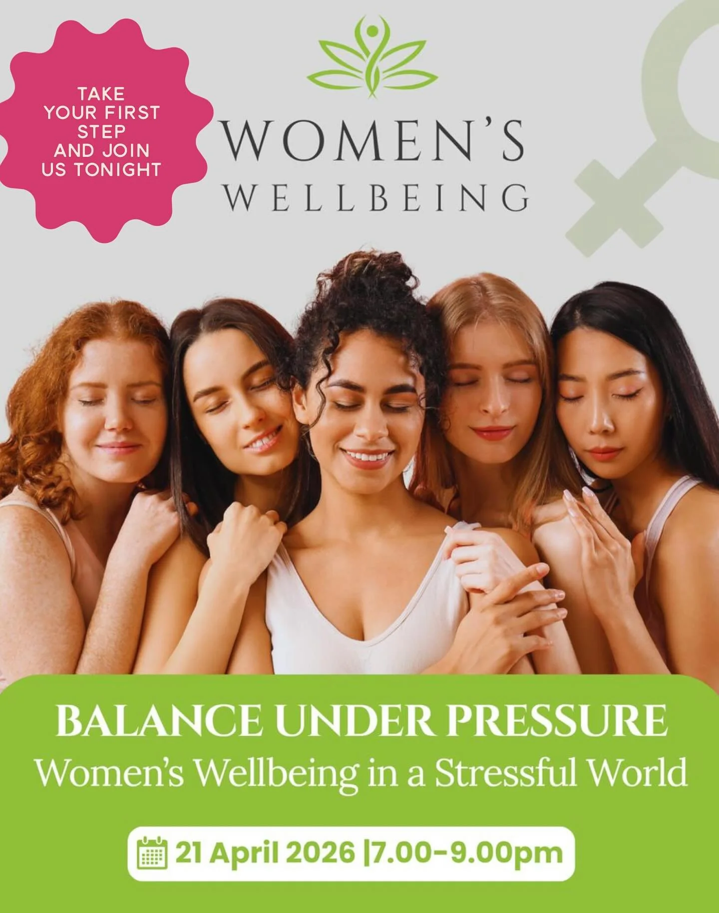 Take your first step and join us tonight 🤗

April is Stress Awareness Month and this year&rsquo;s theme is #BeTheChange

Not just understanding stress
Doing something about it

Because it is the small things you do regularly that make the biggest di