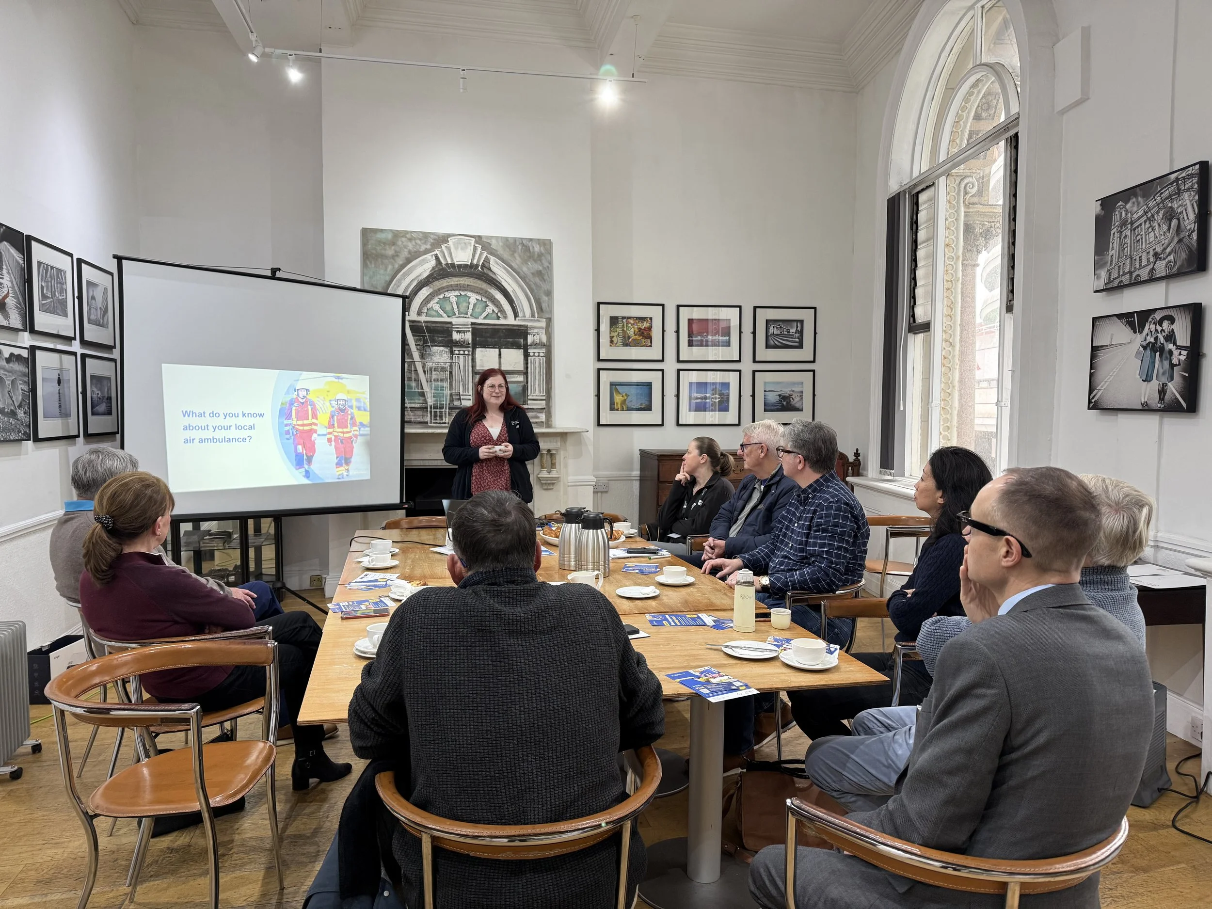 When Every Second Counts — A Breakfast Meeting with North West Air Ambulance