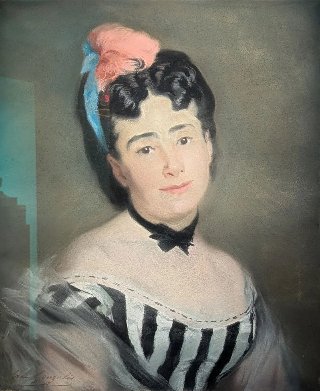 Portrait of Mrs Emmanuel Gonzales