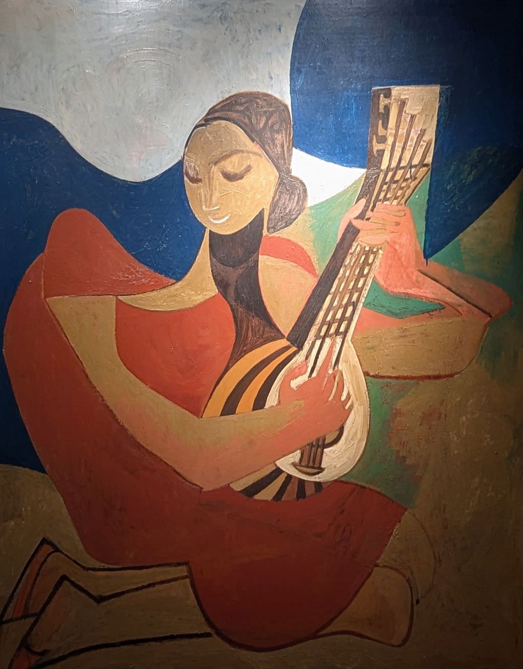 Joueuse de Mandoline