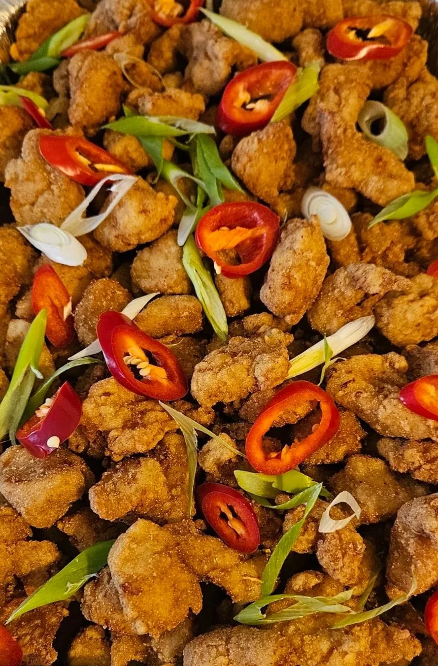 crispy fried chicken popcorn bites