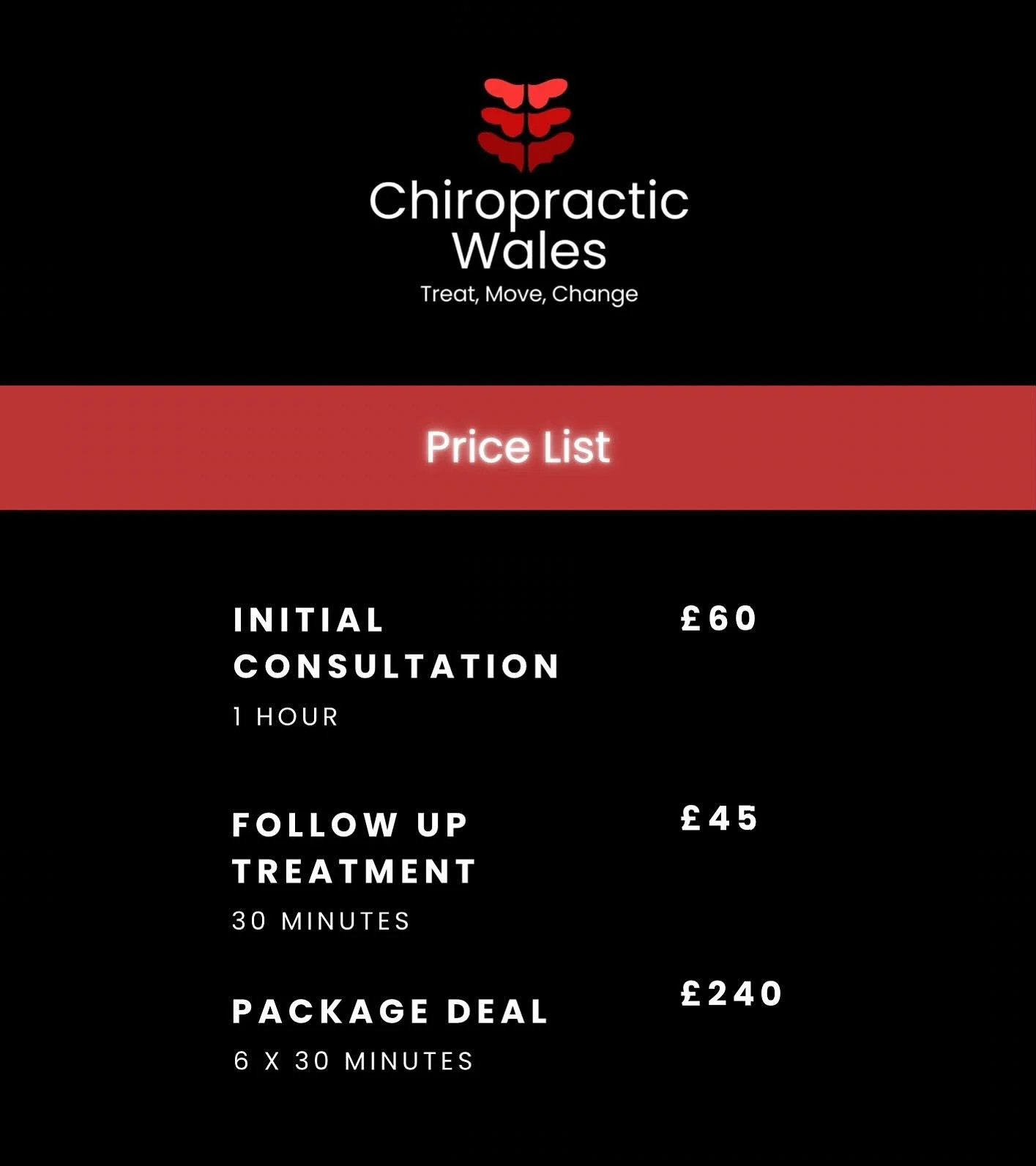 Swansea Chiropractor cost