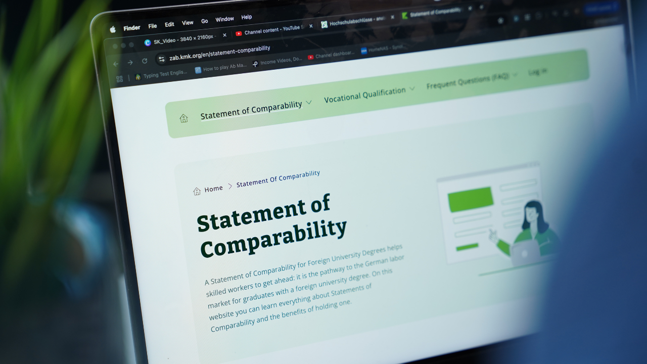 How to Apply for a Statement of Comparability at ZAB Germany