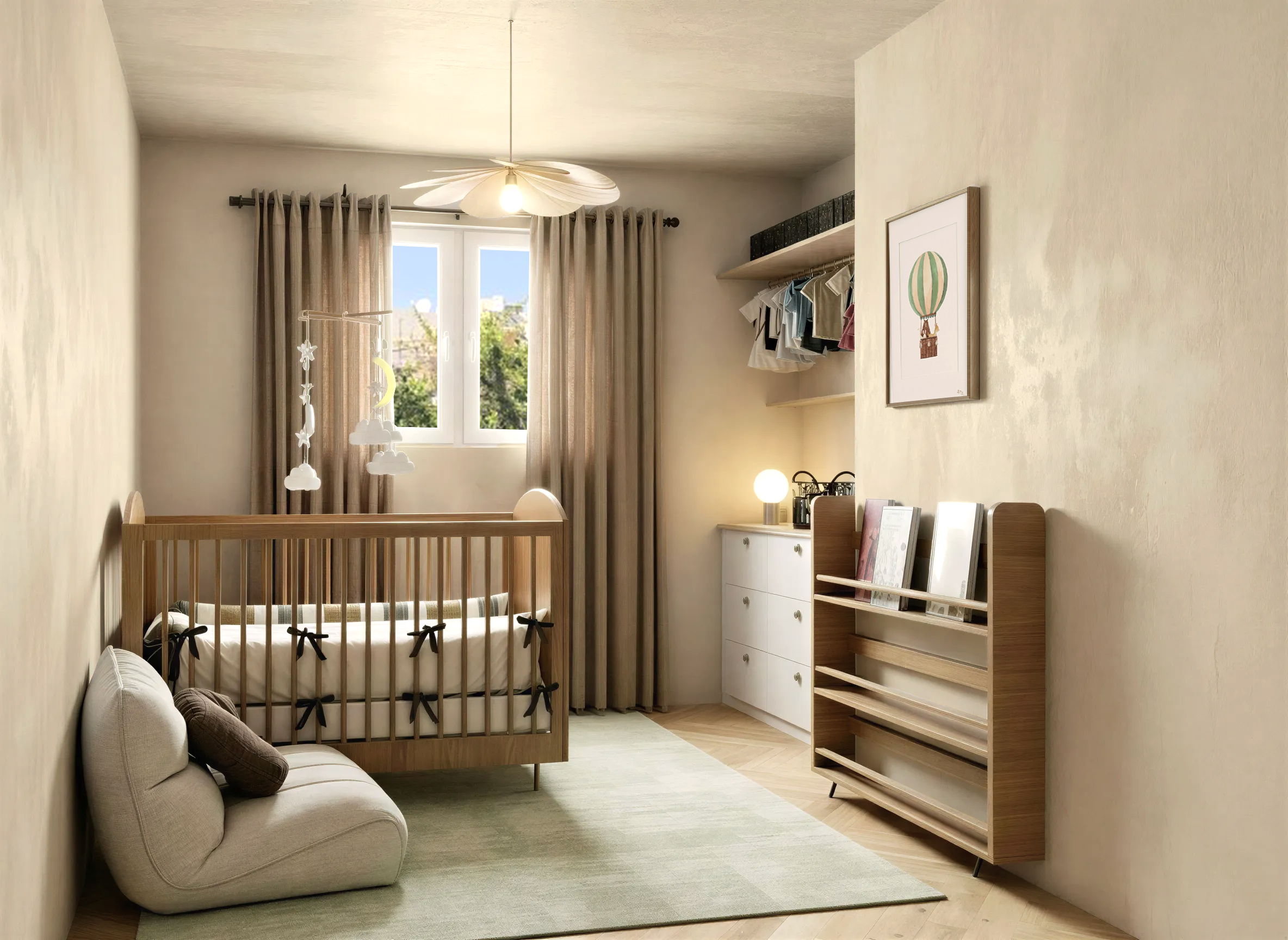 Rénovation Chambre bébé Villefontaine Lyon