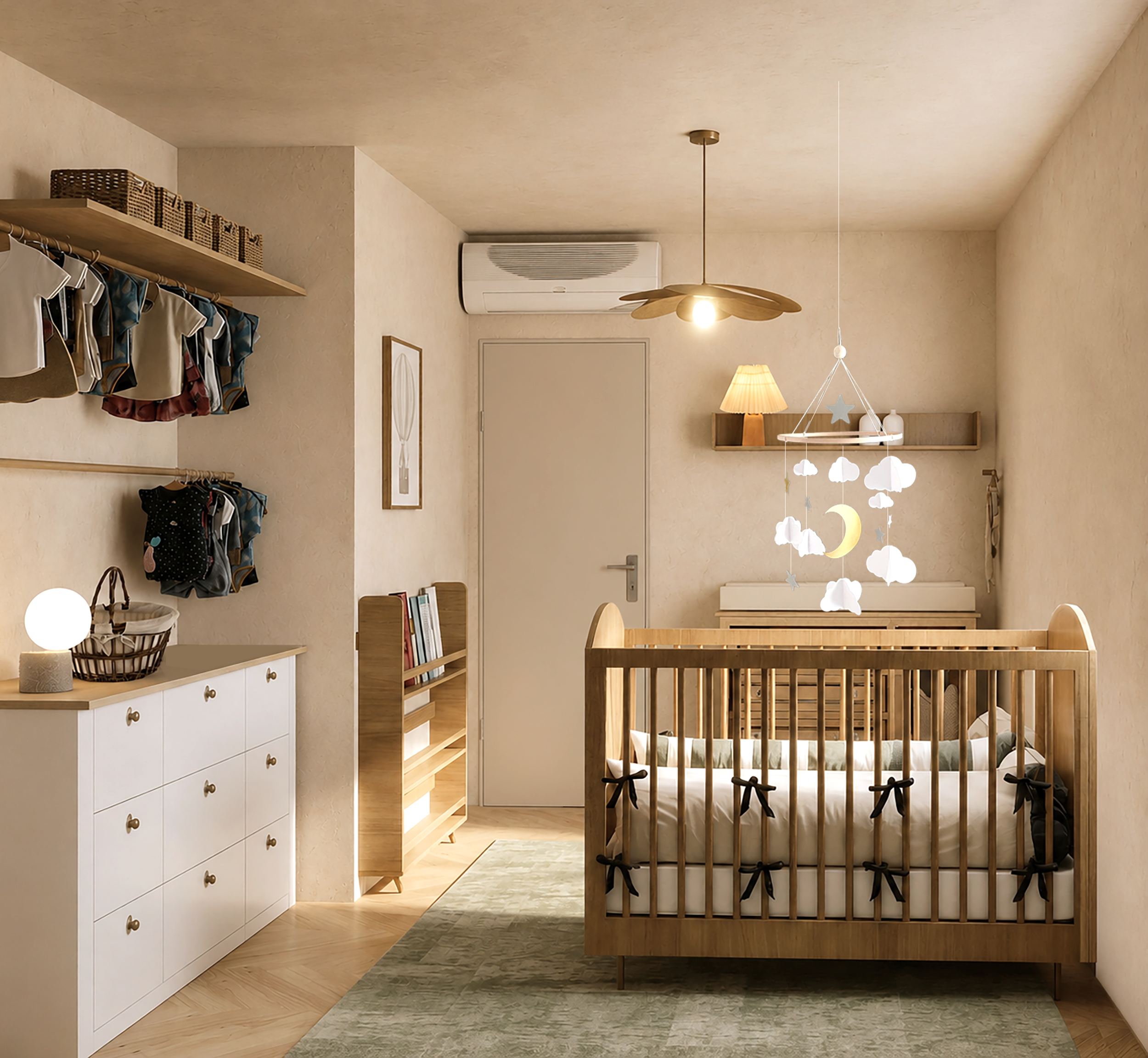 Rénovation Chambre bébé Villefontaine Lyon