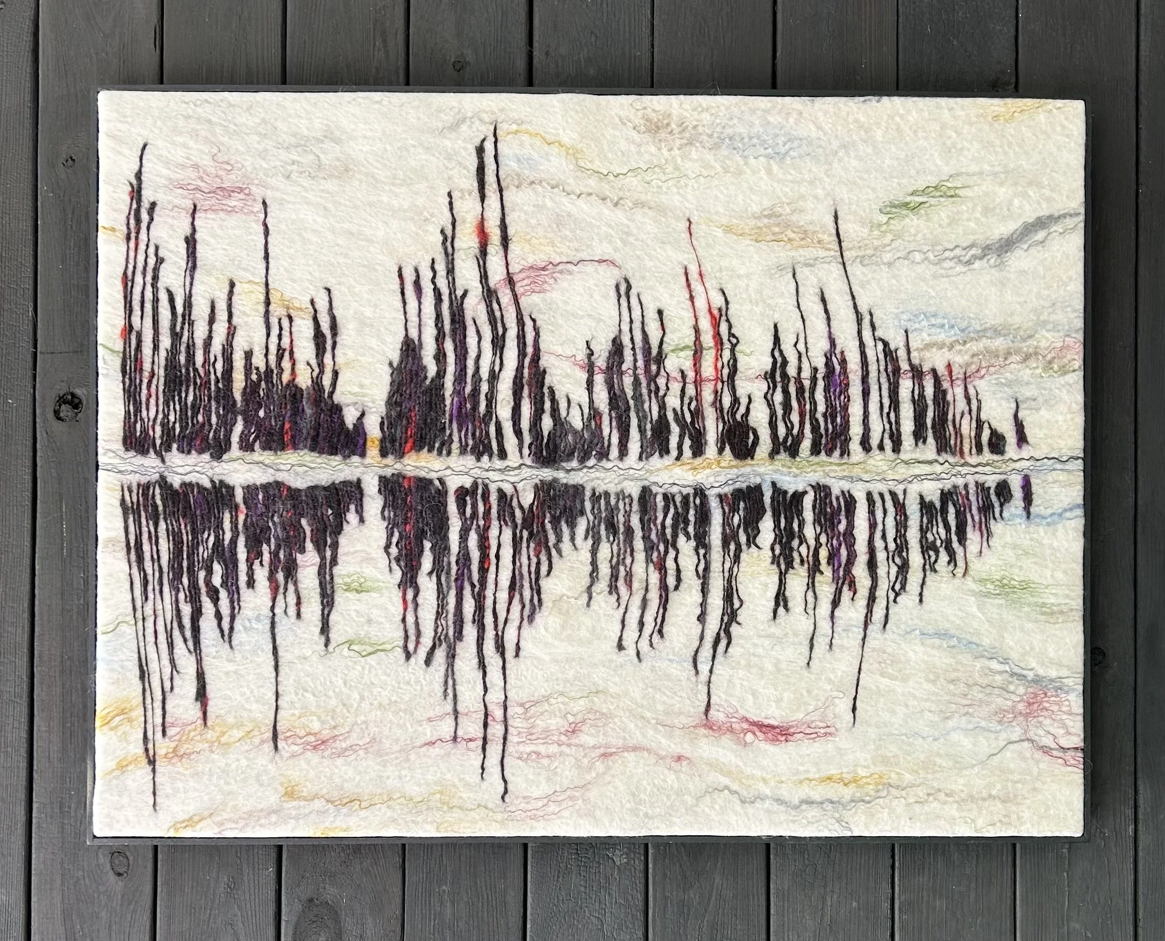 akoestisch paneel, een kunstwerk dat de stilte vat