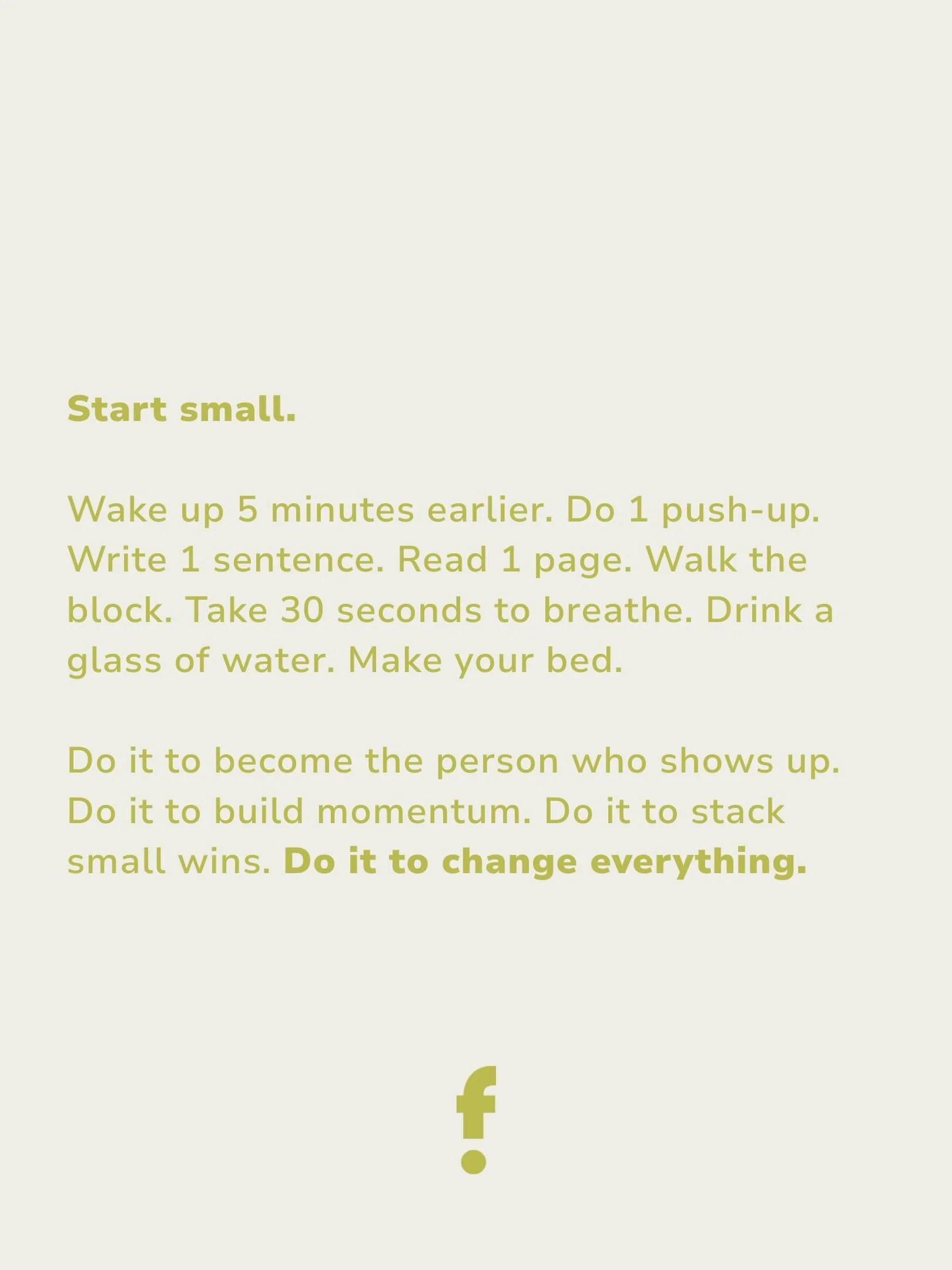 I am ready to grow ☀️