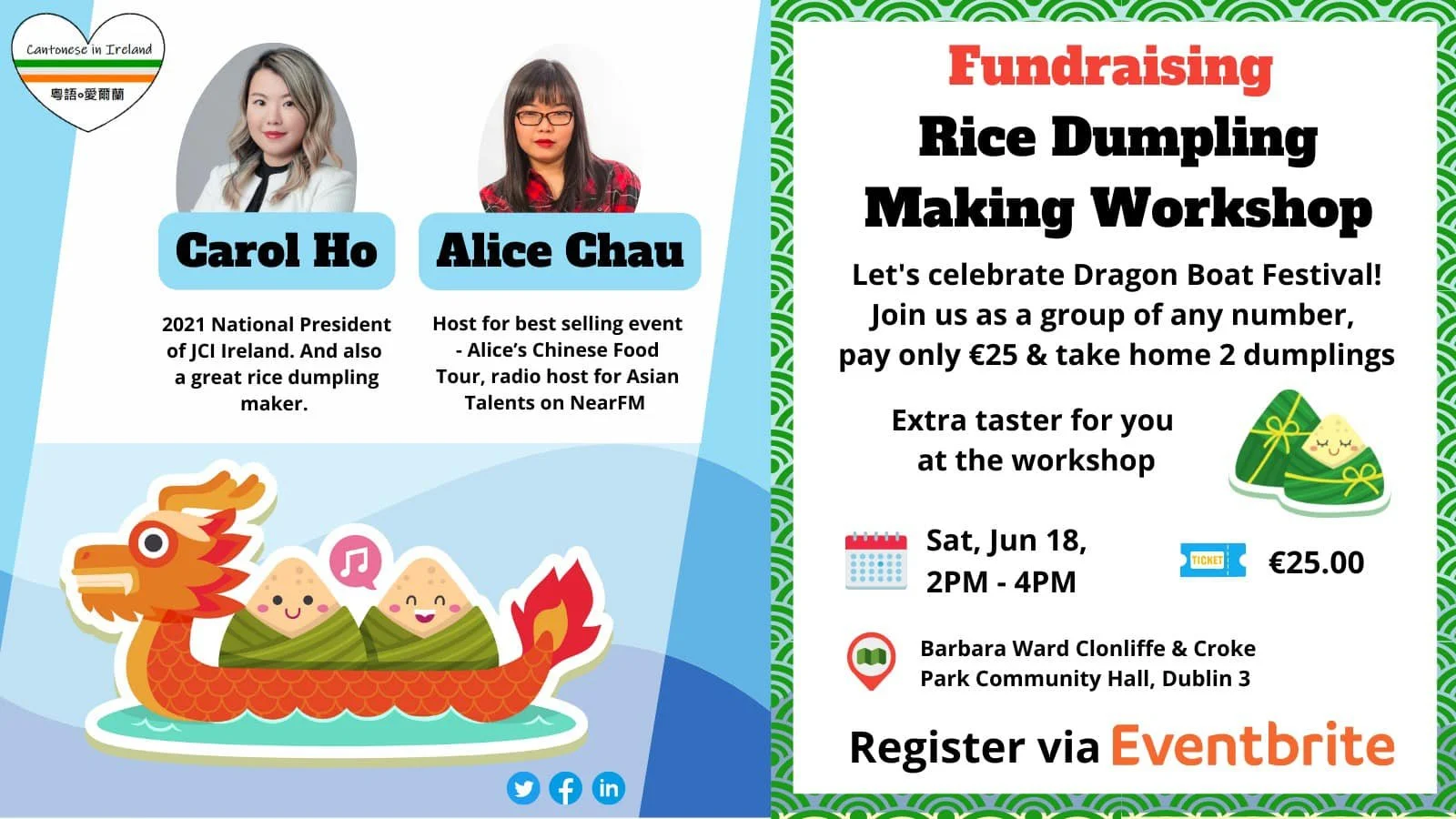 Fundraising Rice Dumpling Making Workshop