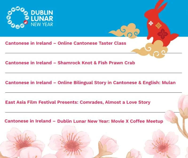 Five Cantonese-related events for Dublin Lunar New Year Festival 2023