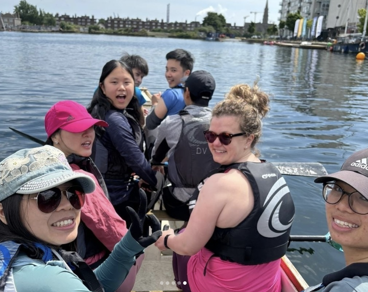 Our Cheung Po Tsai dragon boat team - Final Training Session