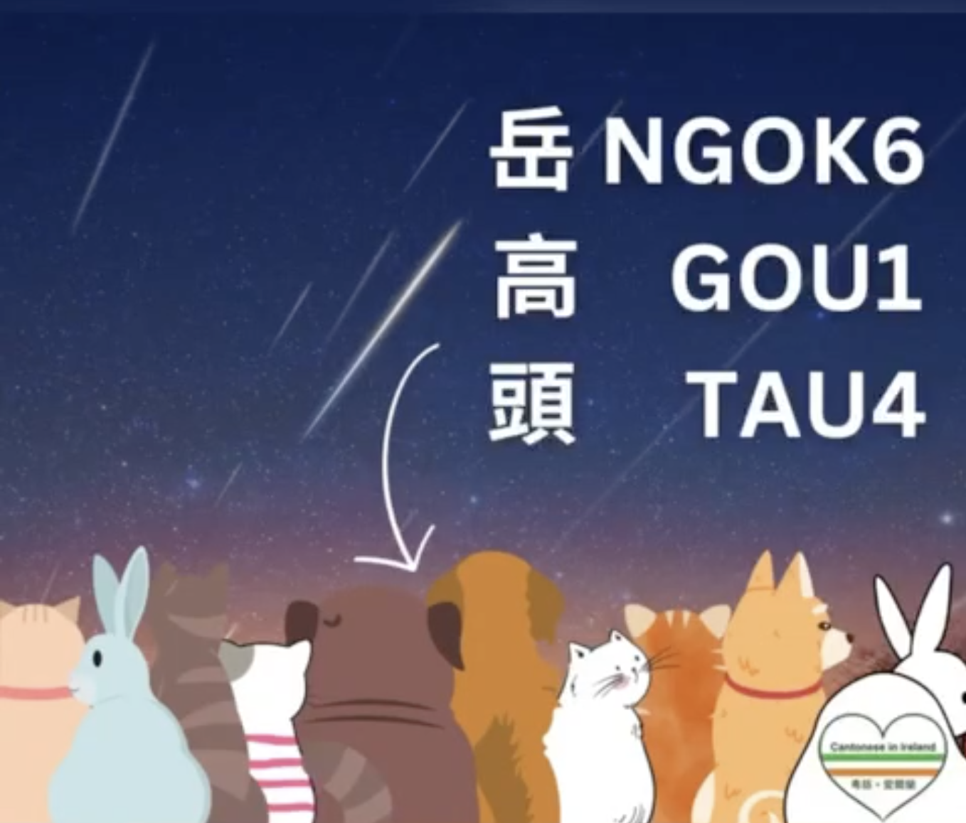 Weekly Cantonese: ngok6 gou1 tau4每週廣東話：岳高頭