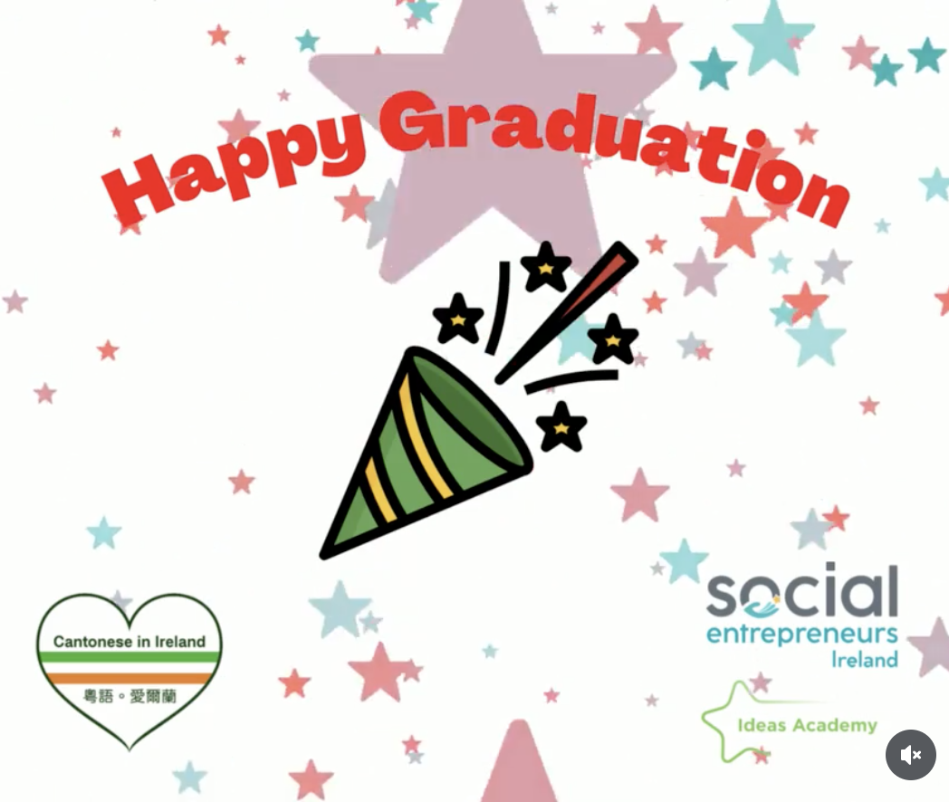 We graduated! THANK YOU to Social Entrepreneurs Ireland for such wonderful three months.