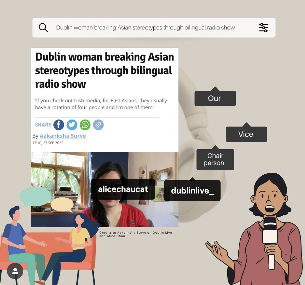 DublinLive: Dublin woman breaking Asian stereotypes through bilingual radio show