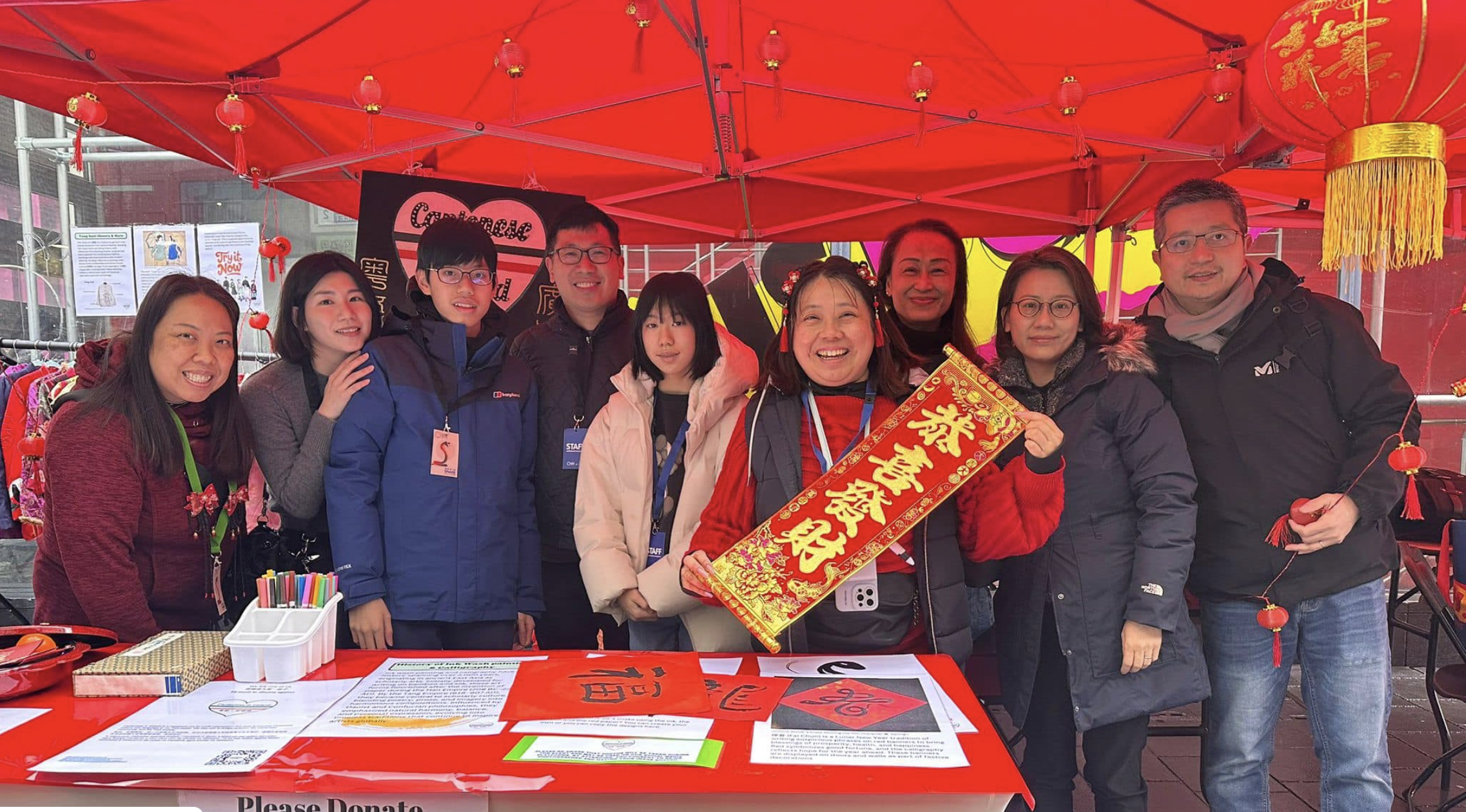 Dublin Lunar New Year Festival: Wolfe Tone Square – Cantonese in Ireland Celebration Booth