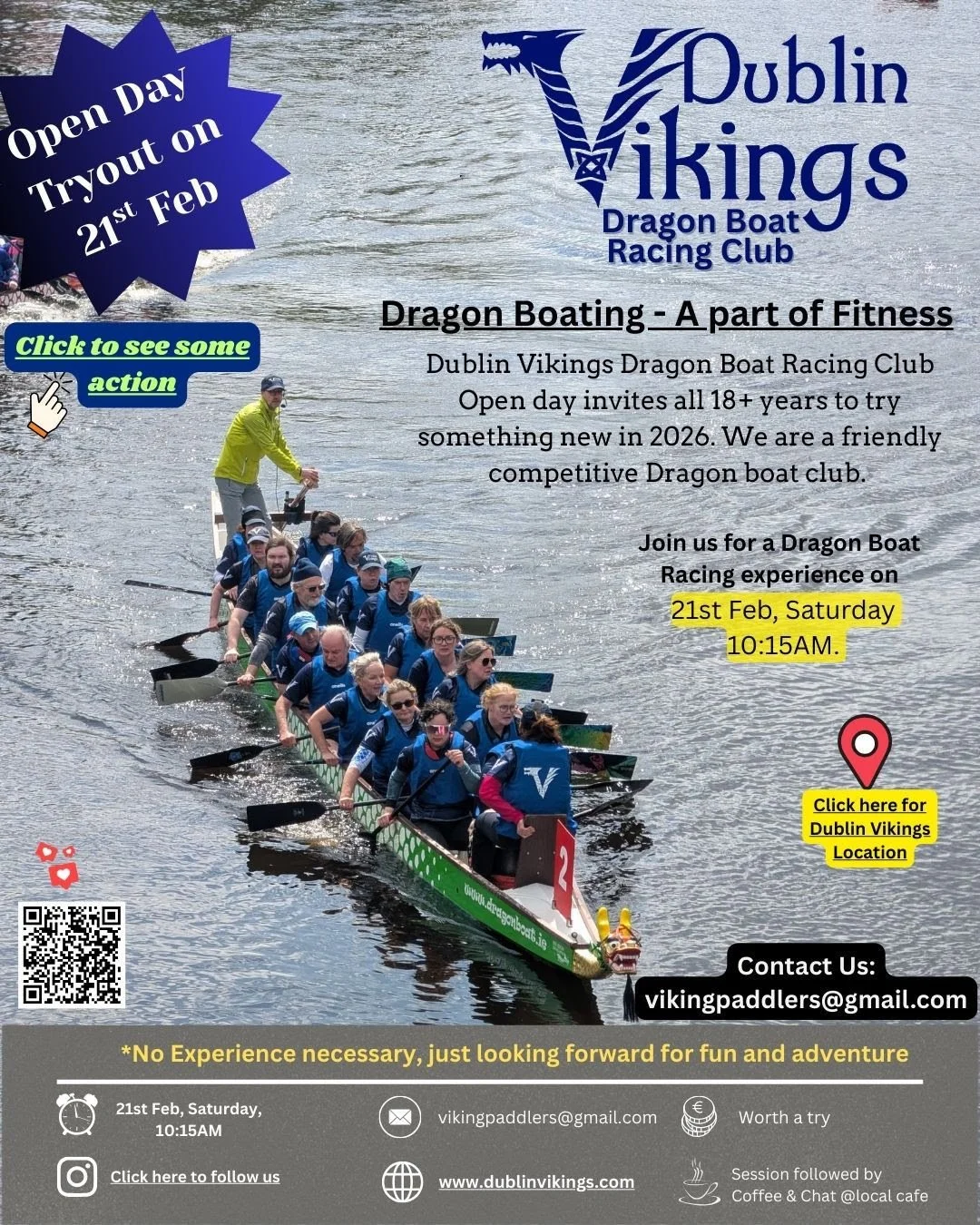 Dublin Vikings: Dragon Boating - A part of fitness