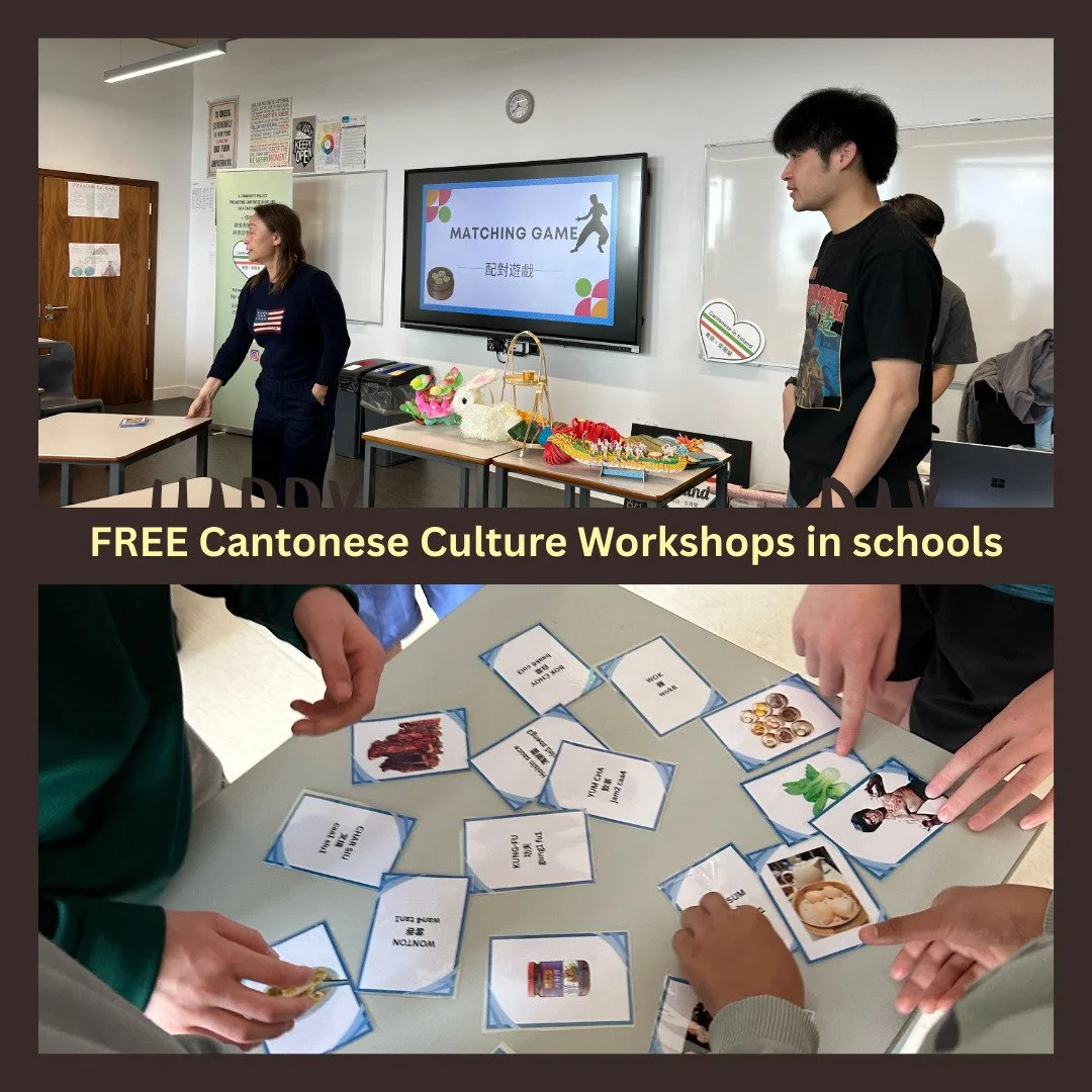 Cantonese language and culture workshops at Firhouse Educate Together Secondary School and Belvedere College