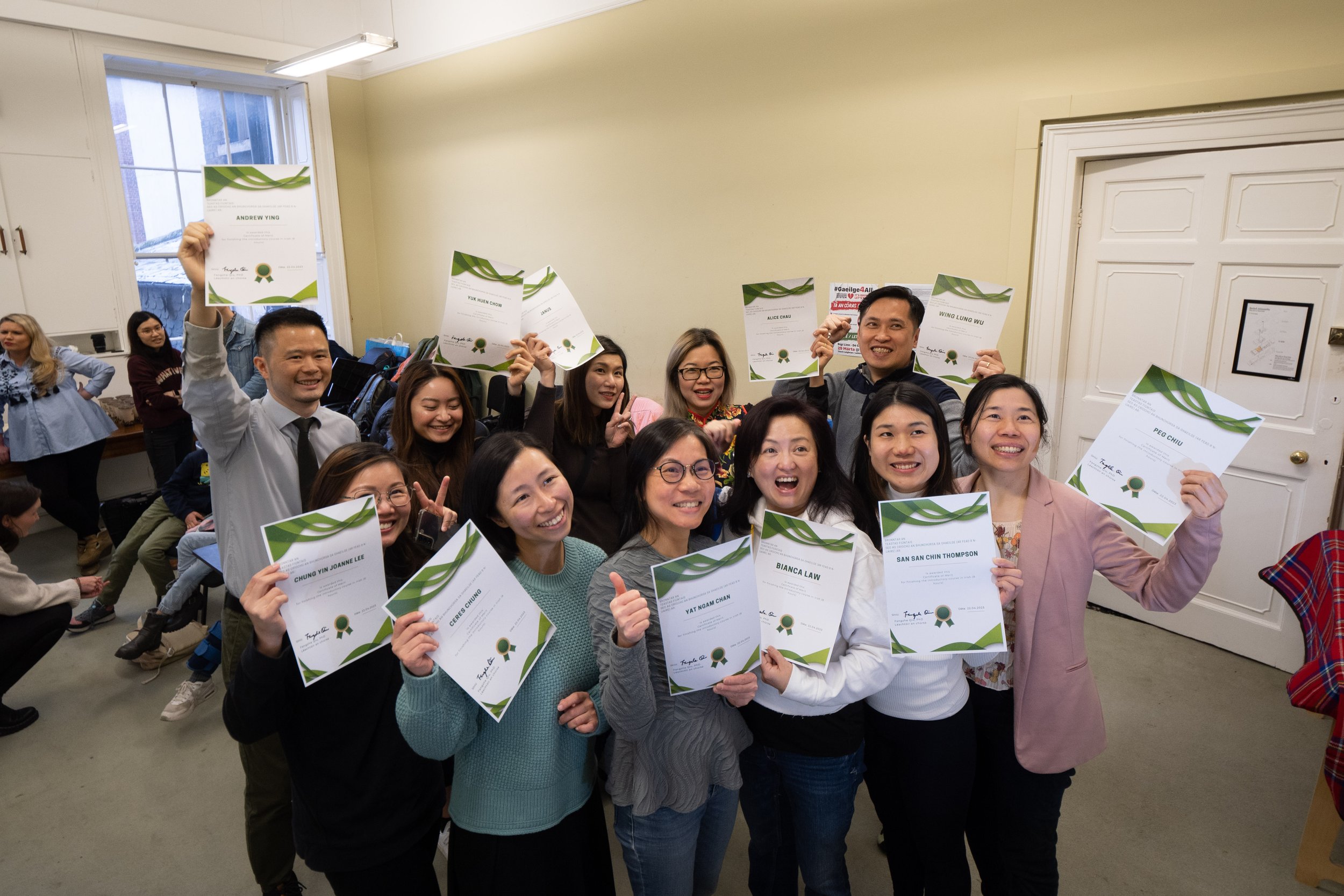 Irish Lesson Graduation 2023