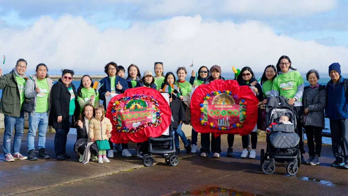St Patrick's Day in Dun Laoghaire 2024