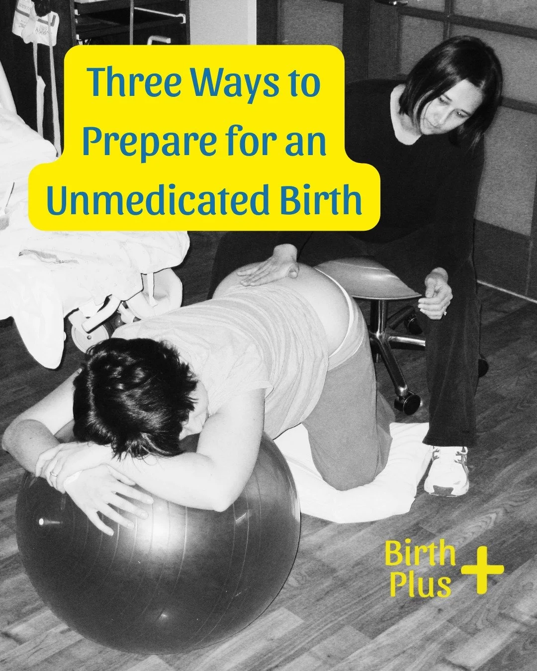 Here's our doula team's recommended top three ways to prepare for an unmedicated birth!

1. Hire a birth doula! Yes, we know we're biased 💪 but research shows that when you are supported by a birth doula, you are less likely to request pain medicati