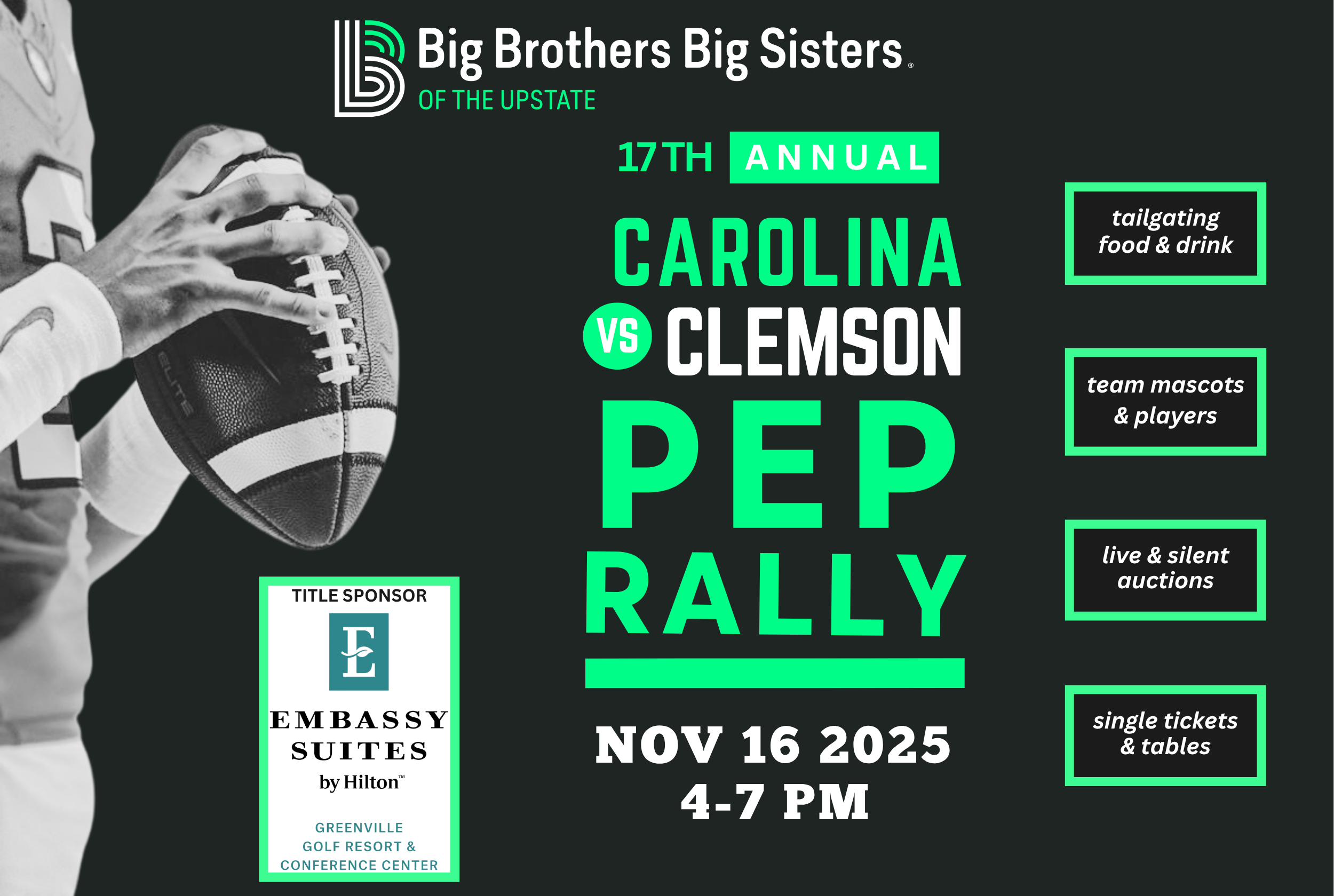 17th Annual Carolina v Clemson Pep Rally