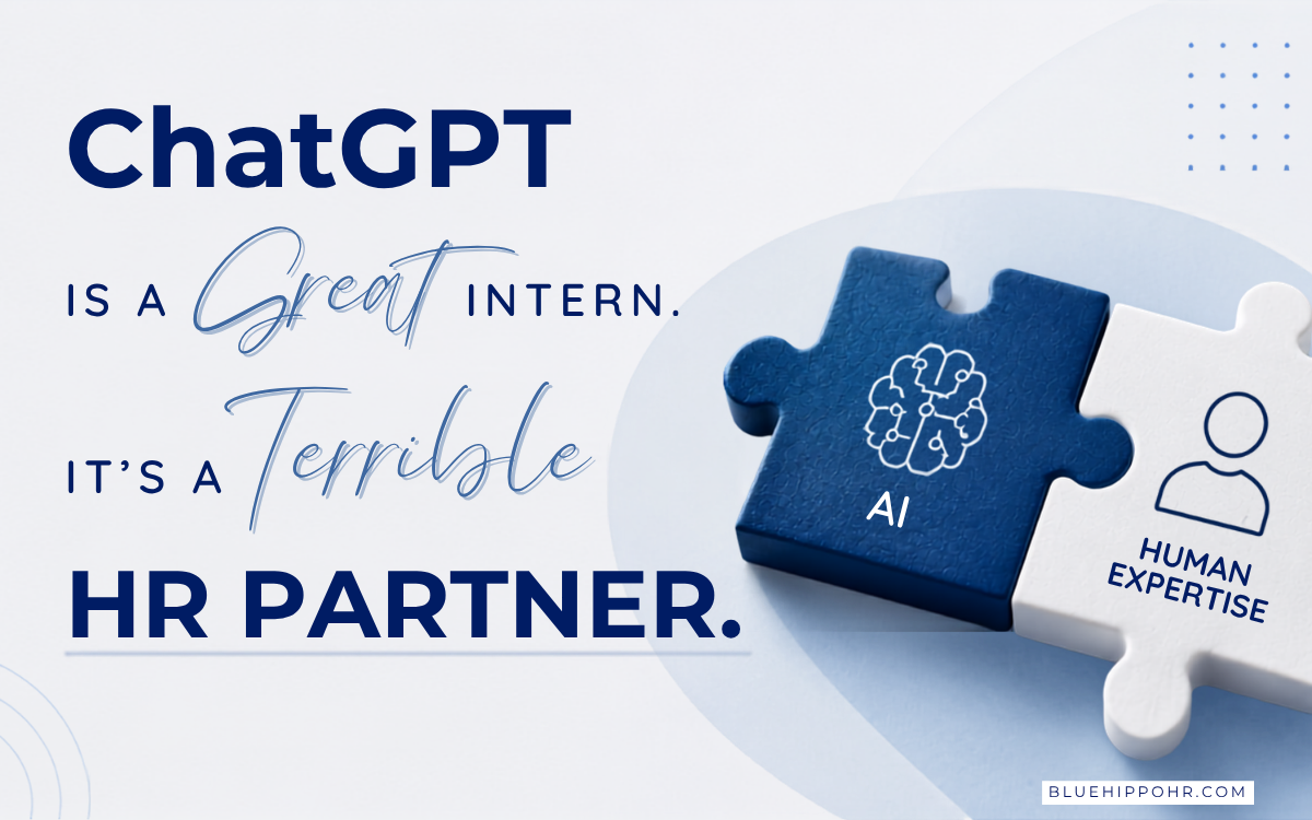 ChatGPT Is a Great Intern. It's a Terrible HR Partner.