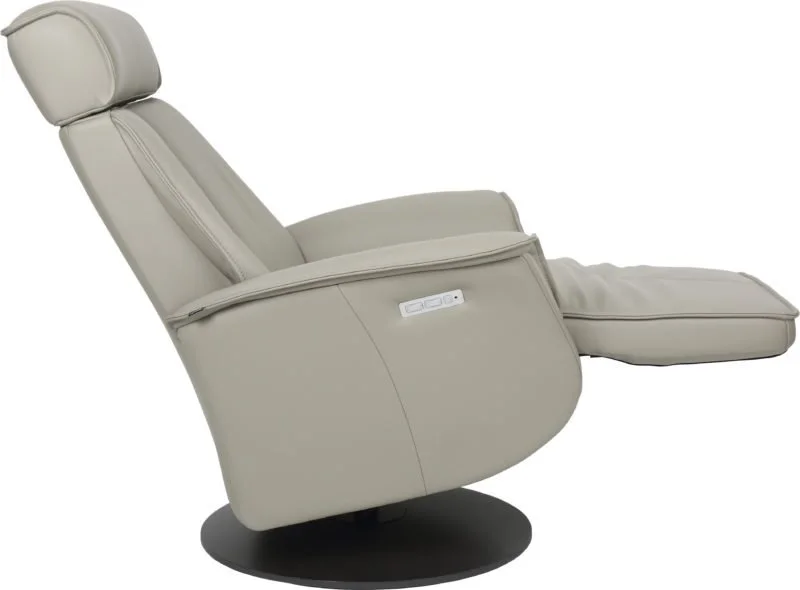 Fjords Bo Recliner side view fully reclined