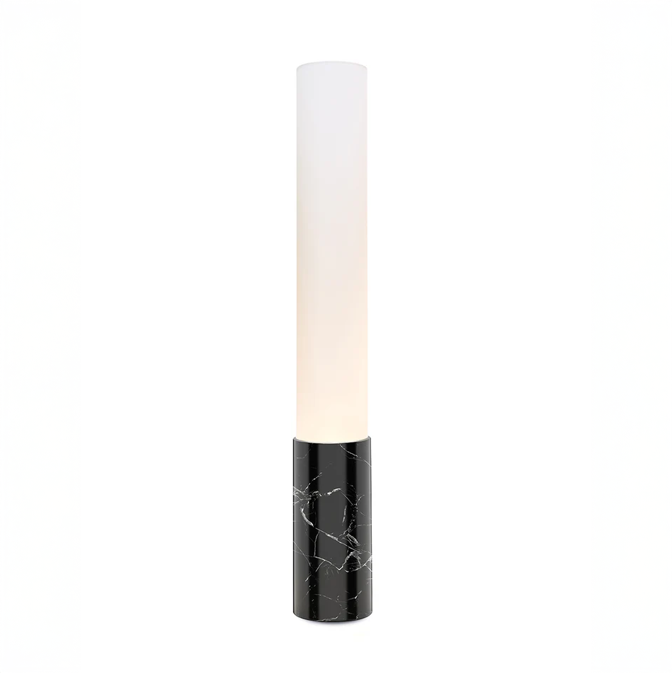Pablo Elise Table Lamp in black finish on white background