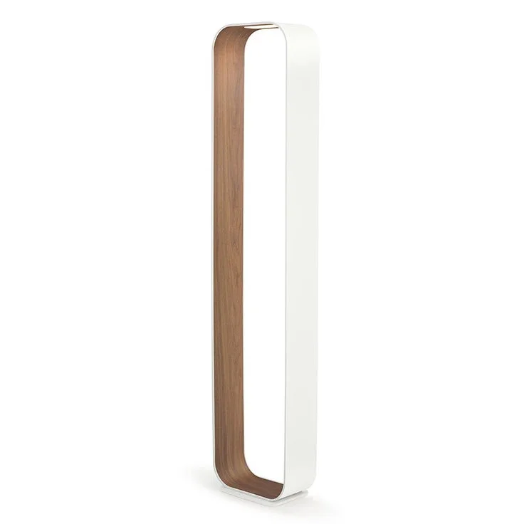 Detail view of Pablo Contour Floor Lamp open frame design