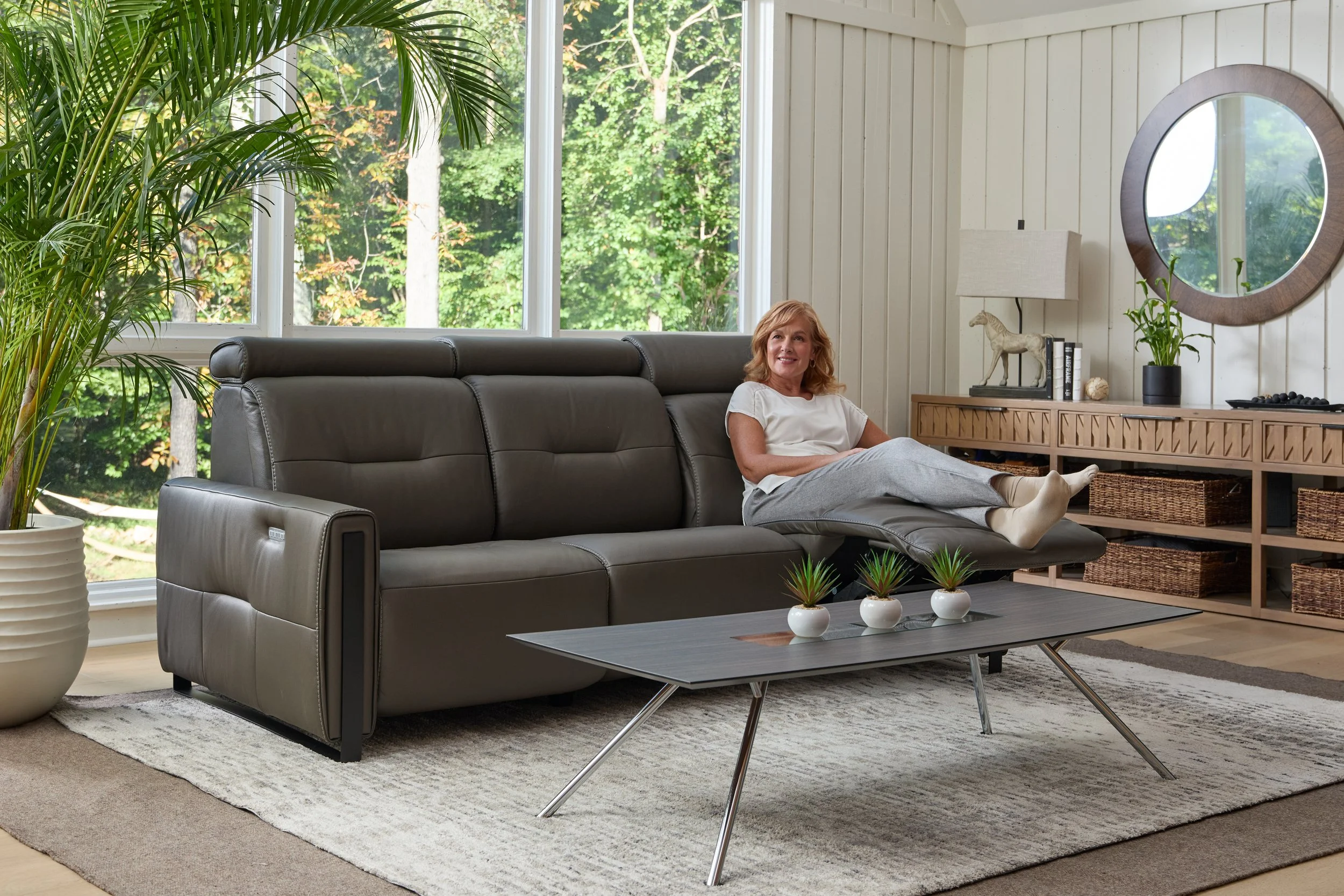 Fjords Monte Carlo Sofa in living room with modern decor