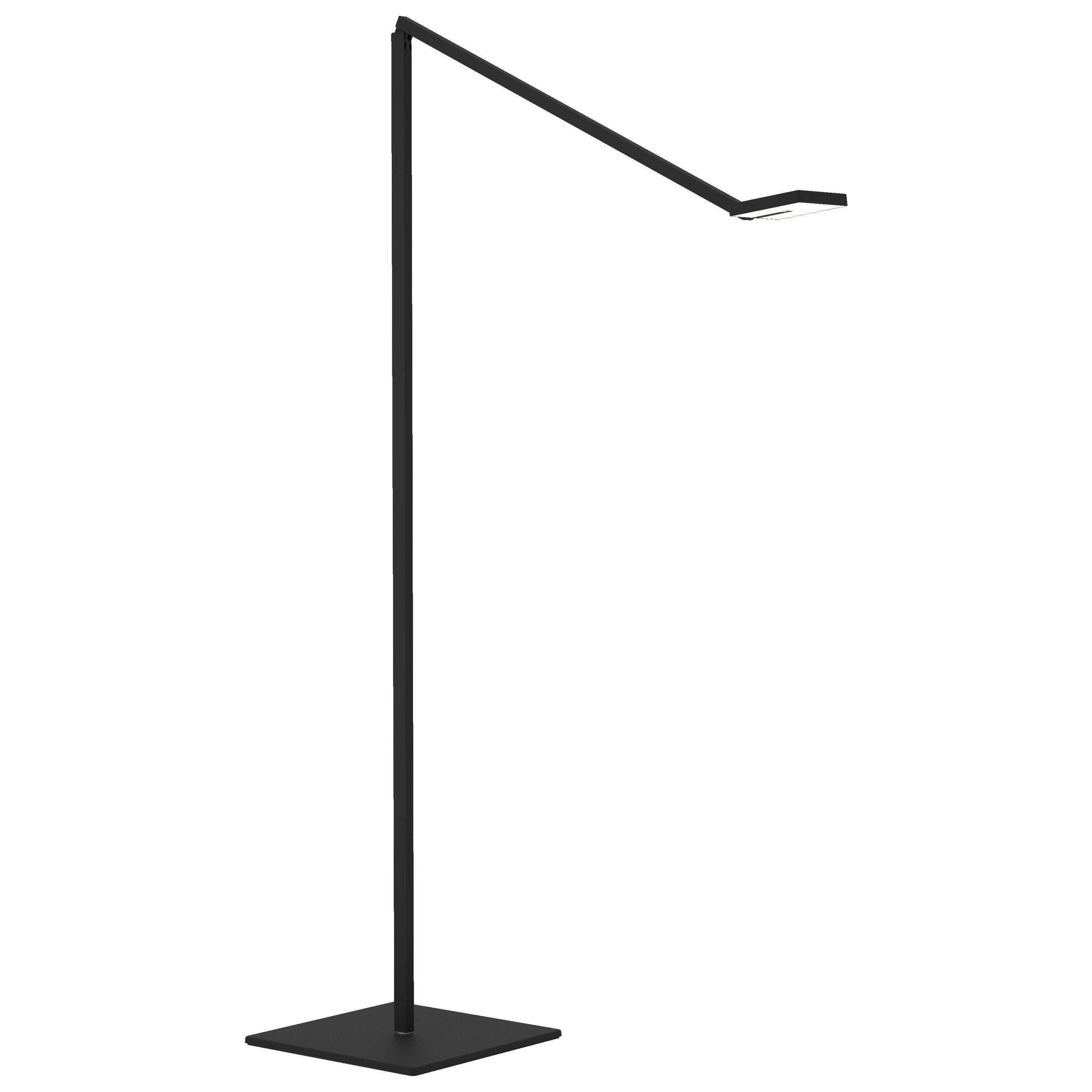 Koncept Focaccia Floor Lamp in black finish – minimalist design