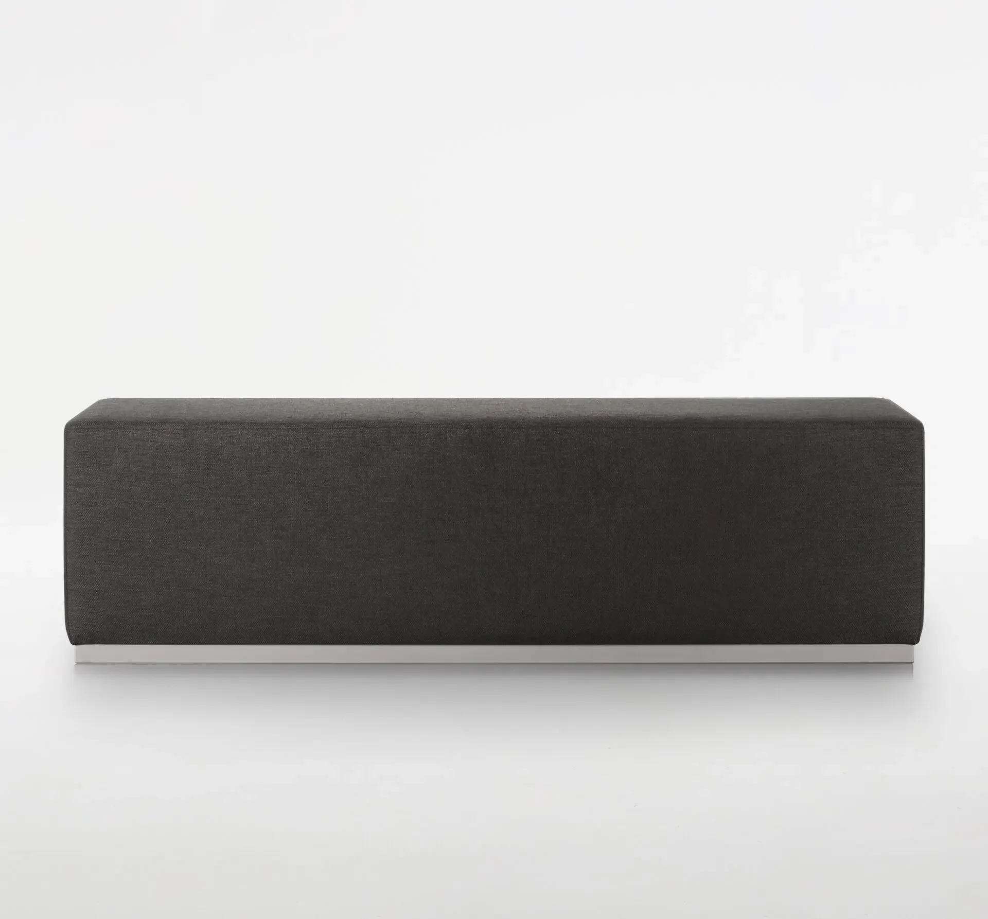 Front view of Sponge Bench – clean modern seating