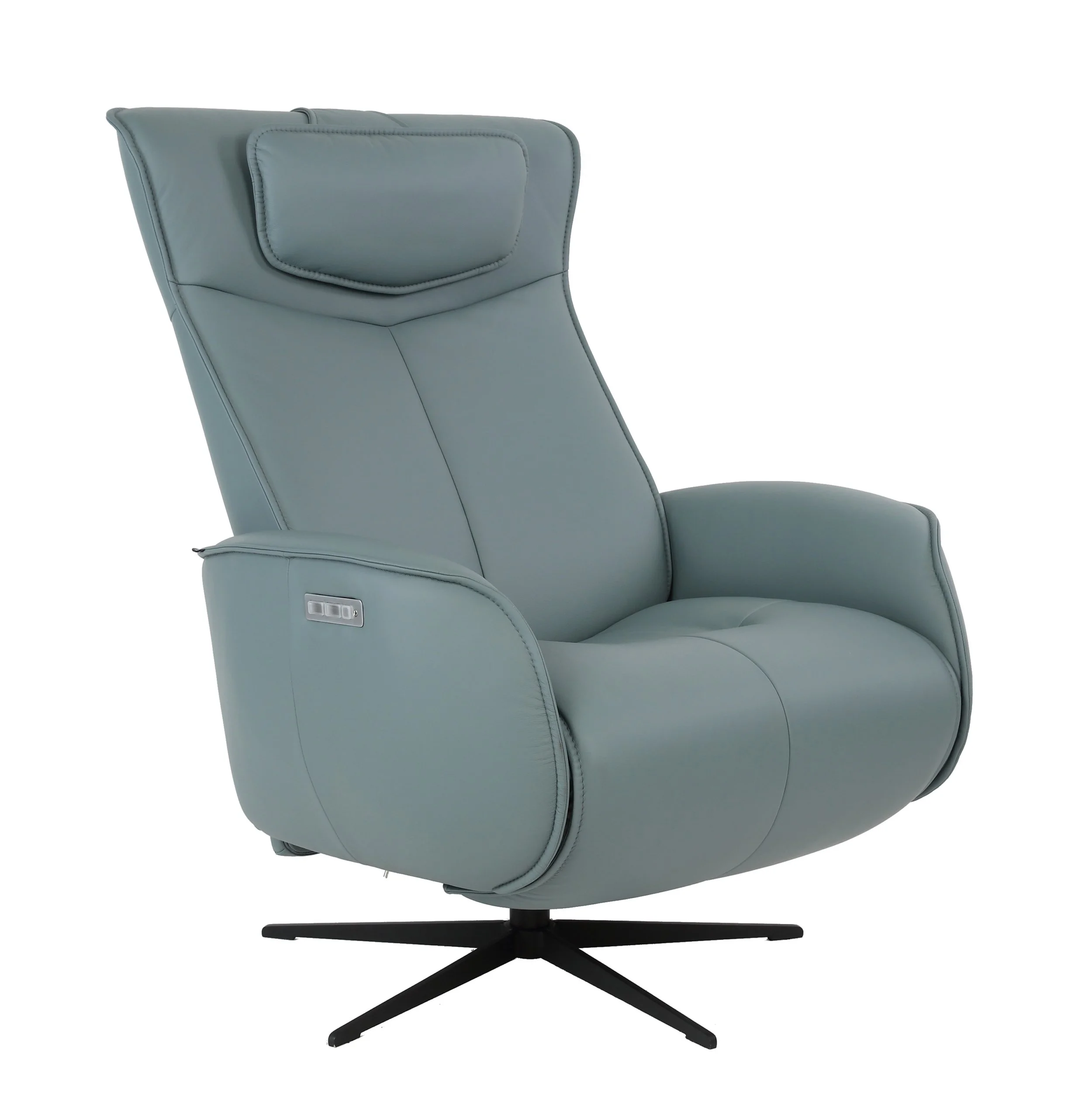 Fjords Axel Recliner front view with padded headrest