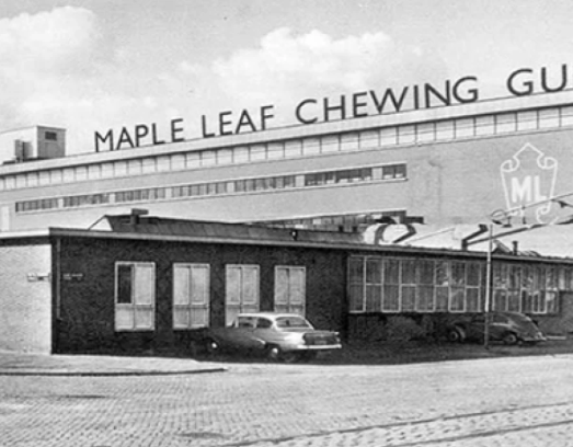 Historic gumball factory in Amsterdam, now KBF Warehouse.