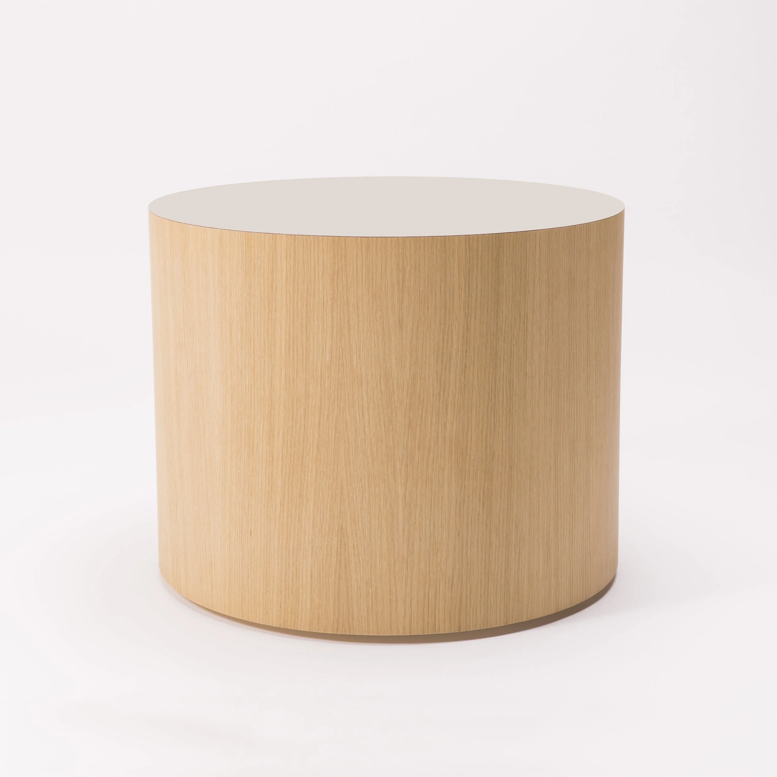 Side table in oak and linoleum from the brand North