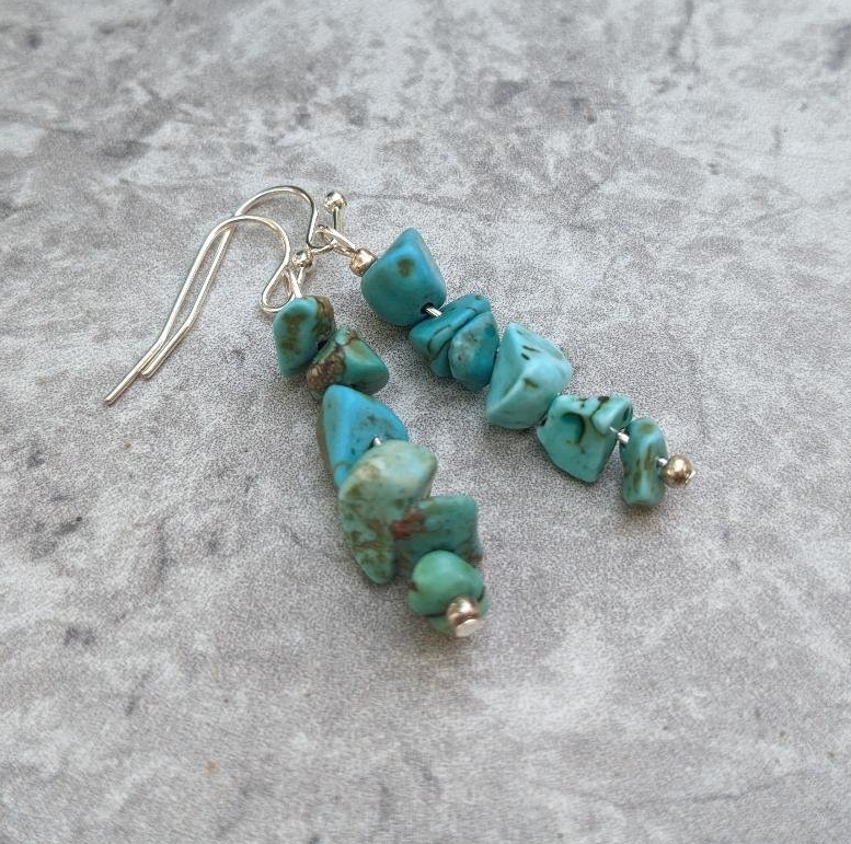 Turquoise Drop Earrings