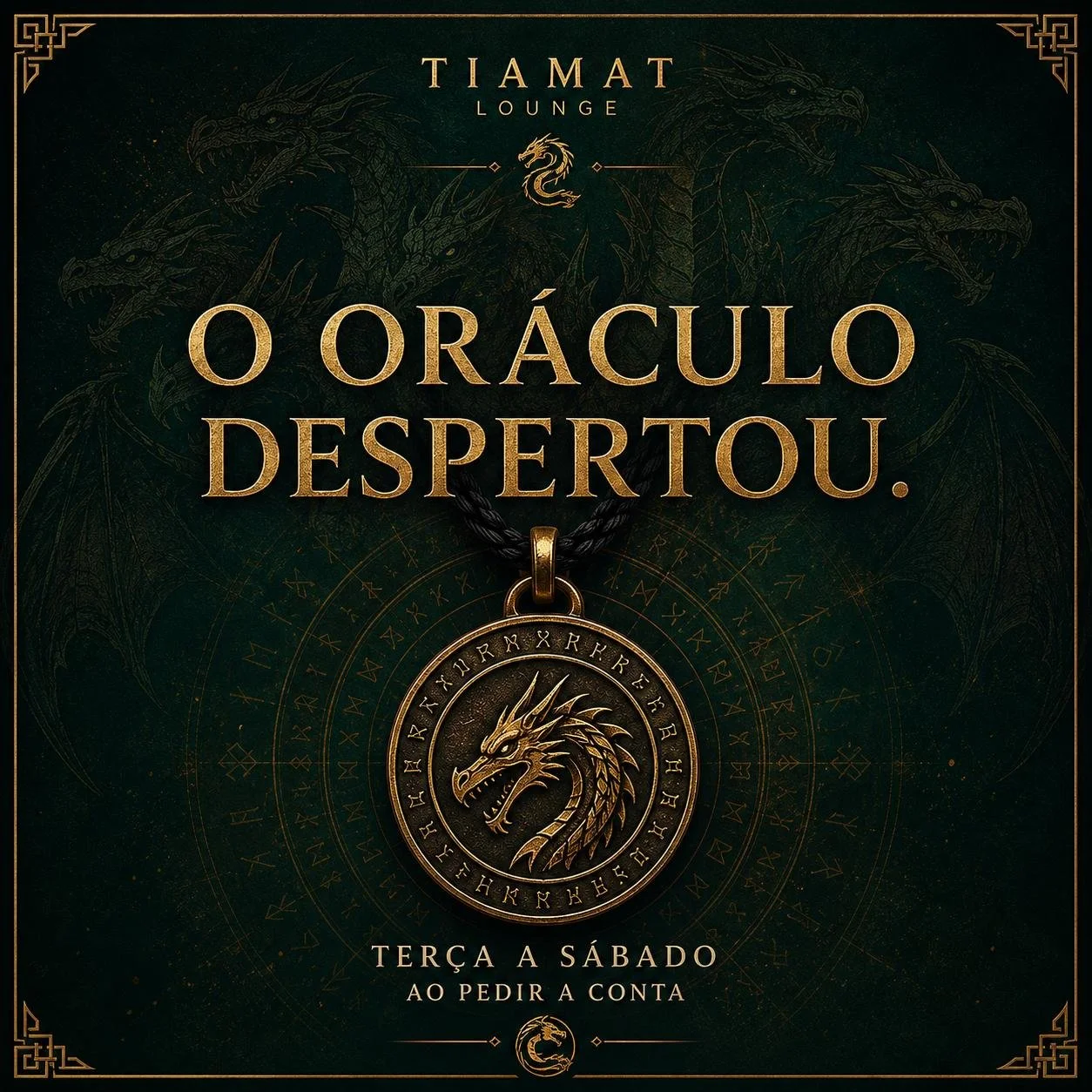 O Oráculo do Tiamat Despertou