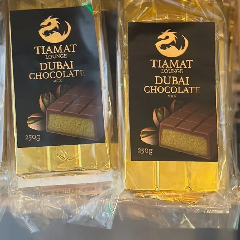 Chocolate Tiamat Artesanal do Dubai
