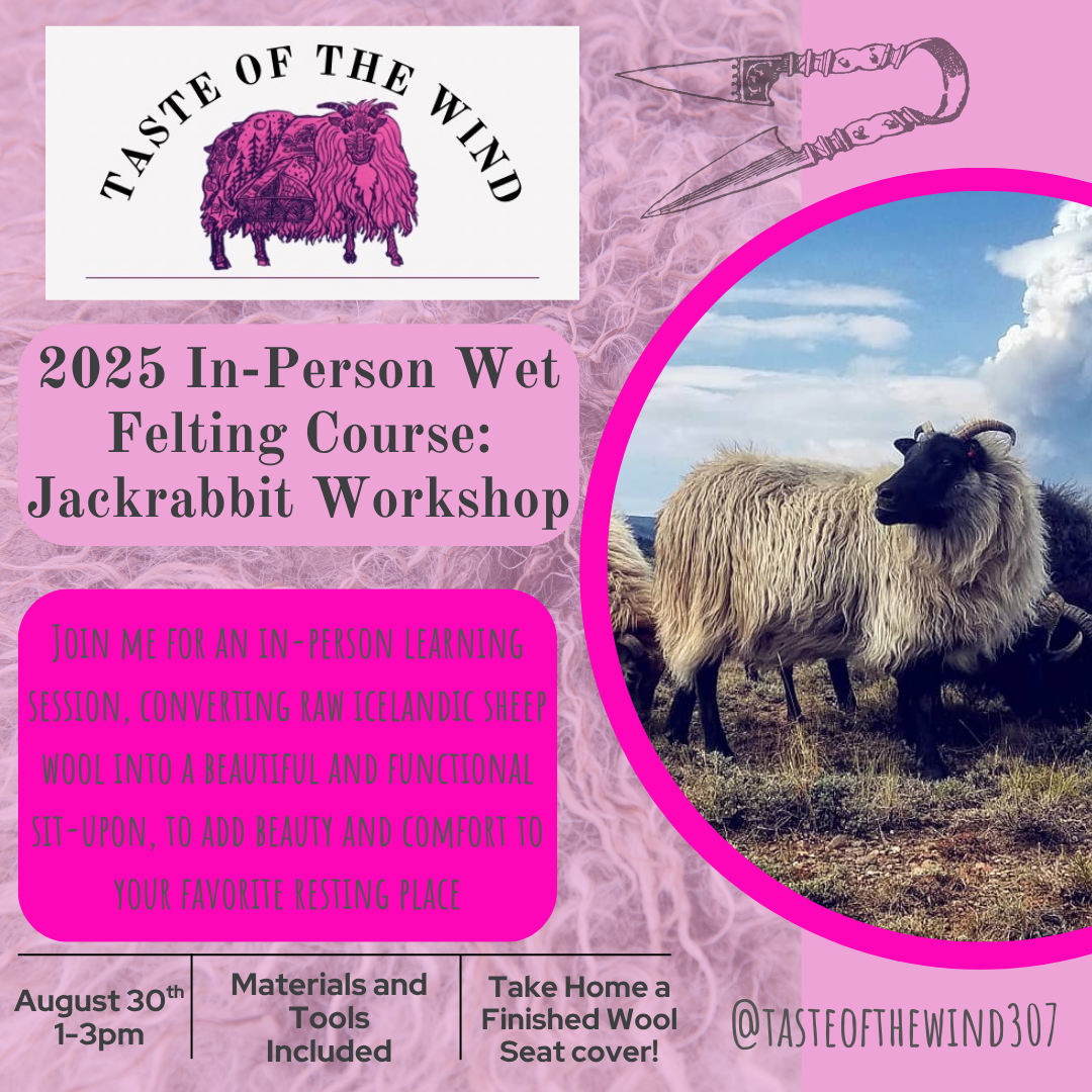 In-Person Wet Felting Course