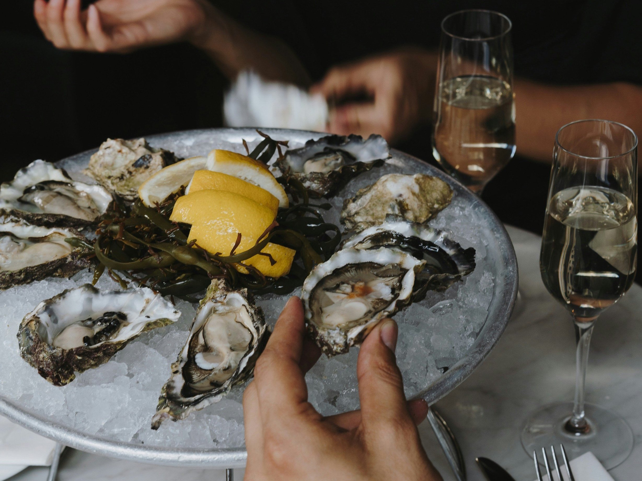 Seafood & Sparkling Evening
