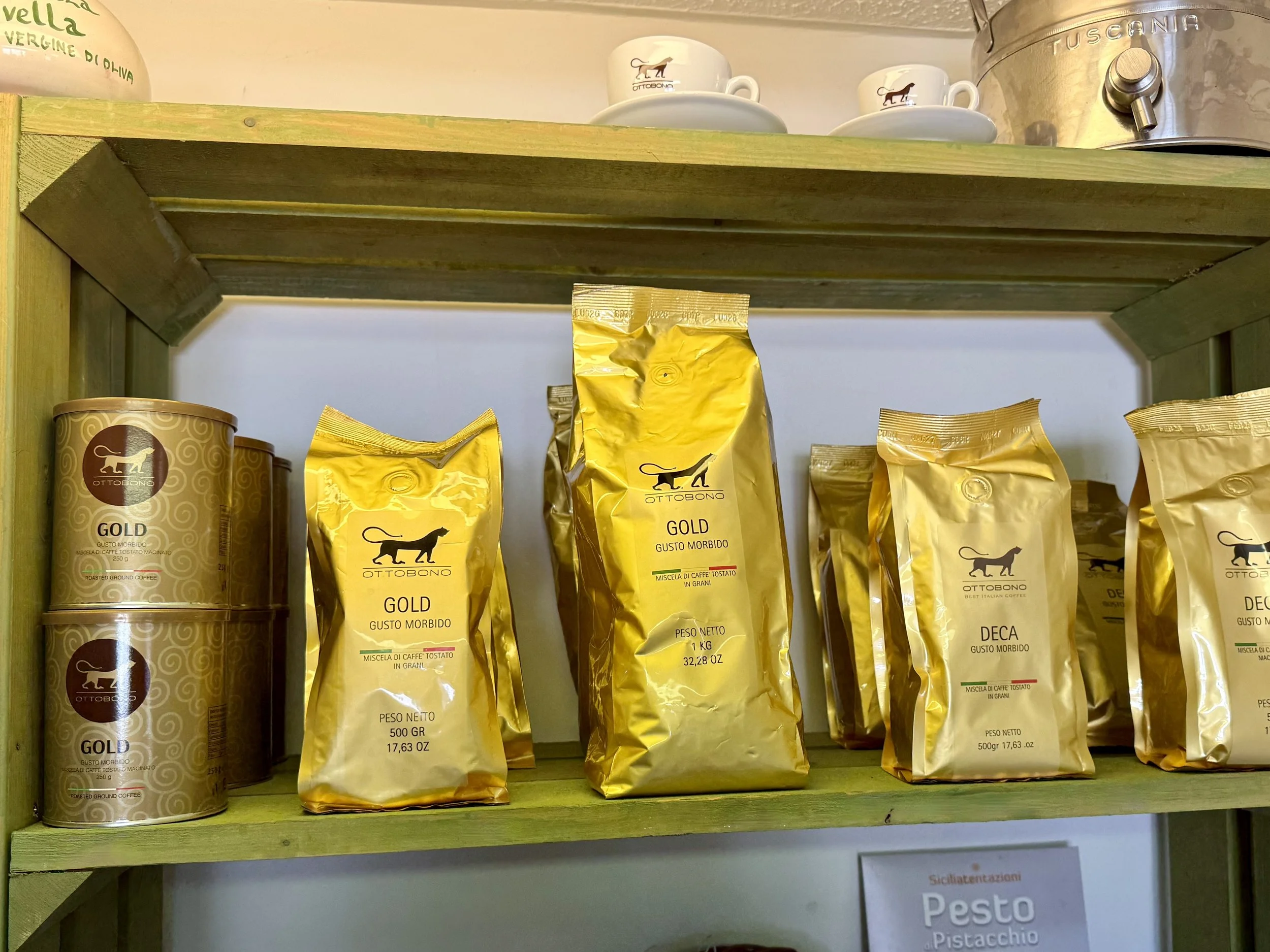 Italian coffee at Gastro Nicks