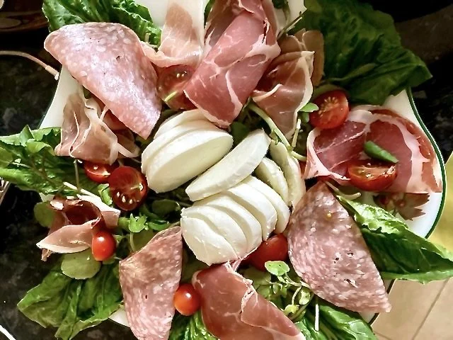 Meats and cheese