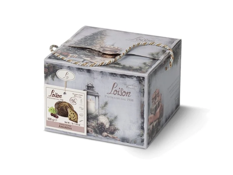 Panettone with Cherries Boxed