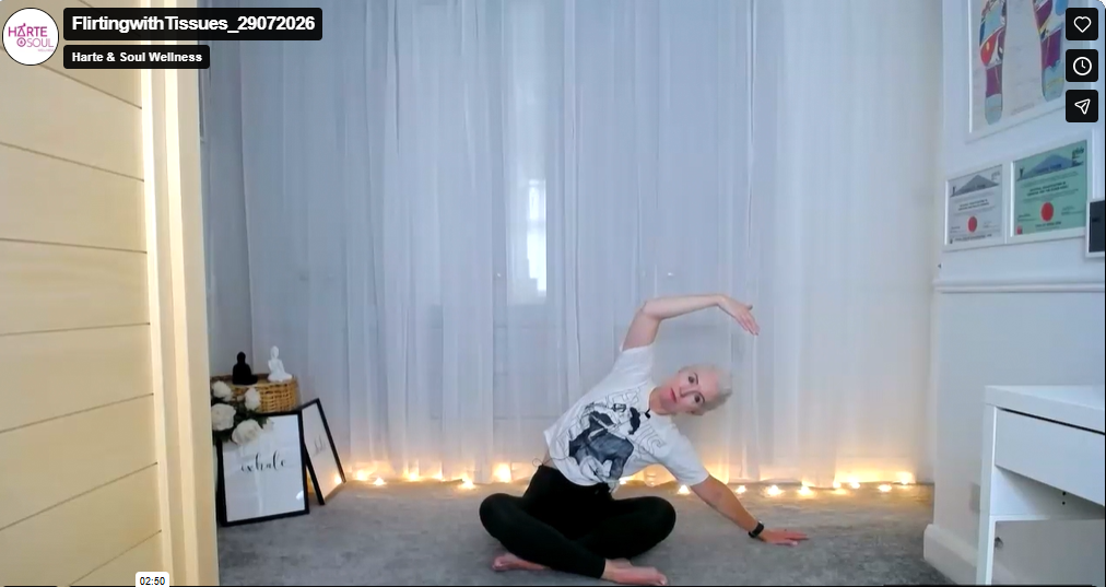 Flirting with your Tissues Yoga | Jul 29th