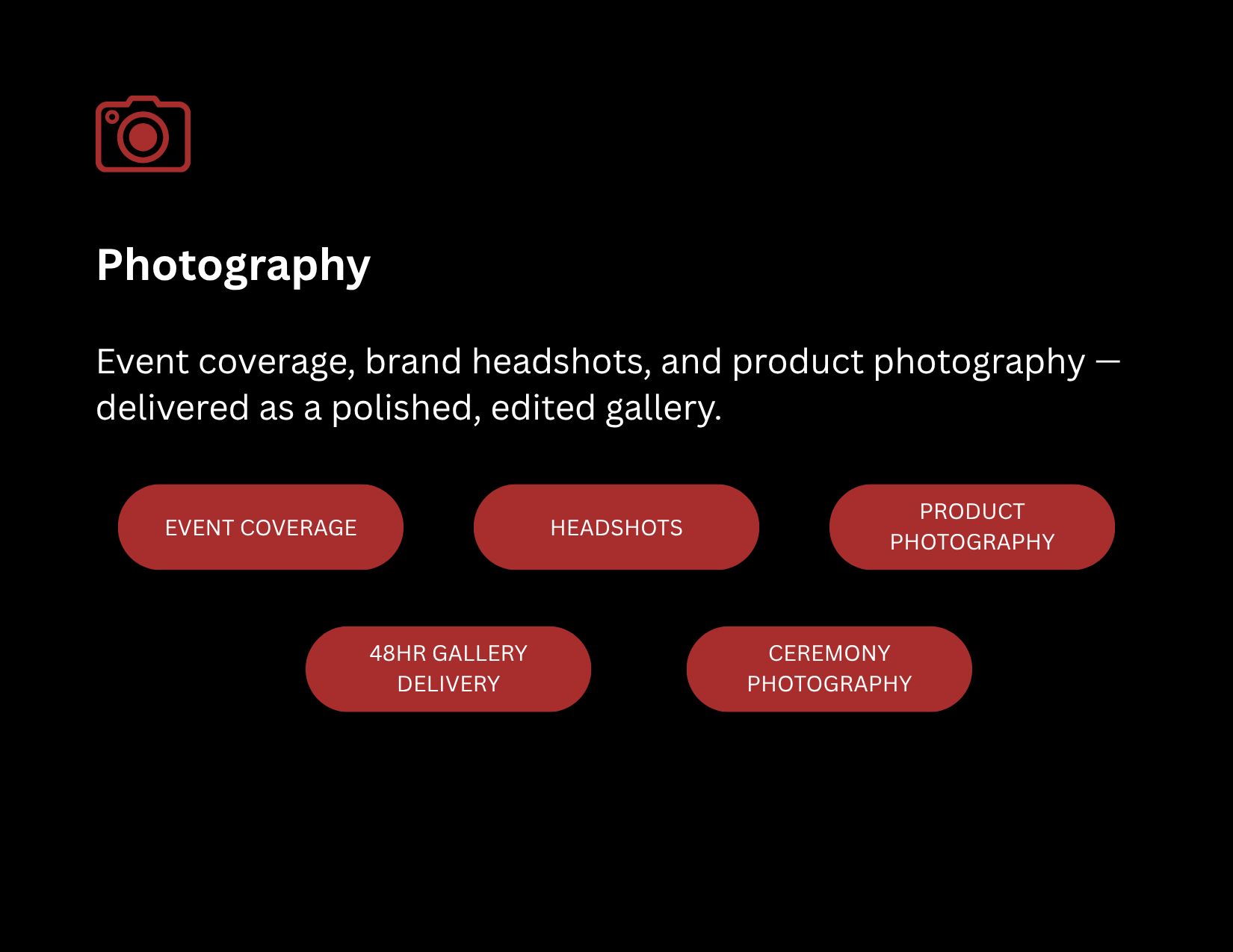 Photography Portfolio