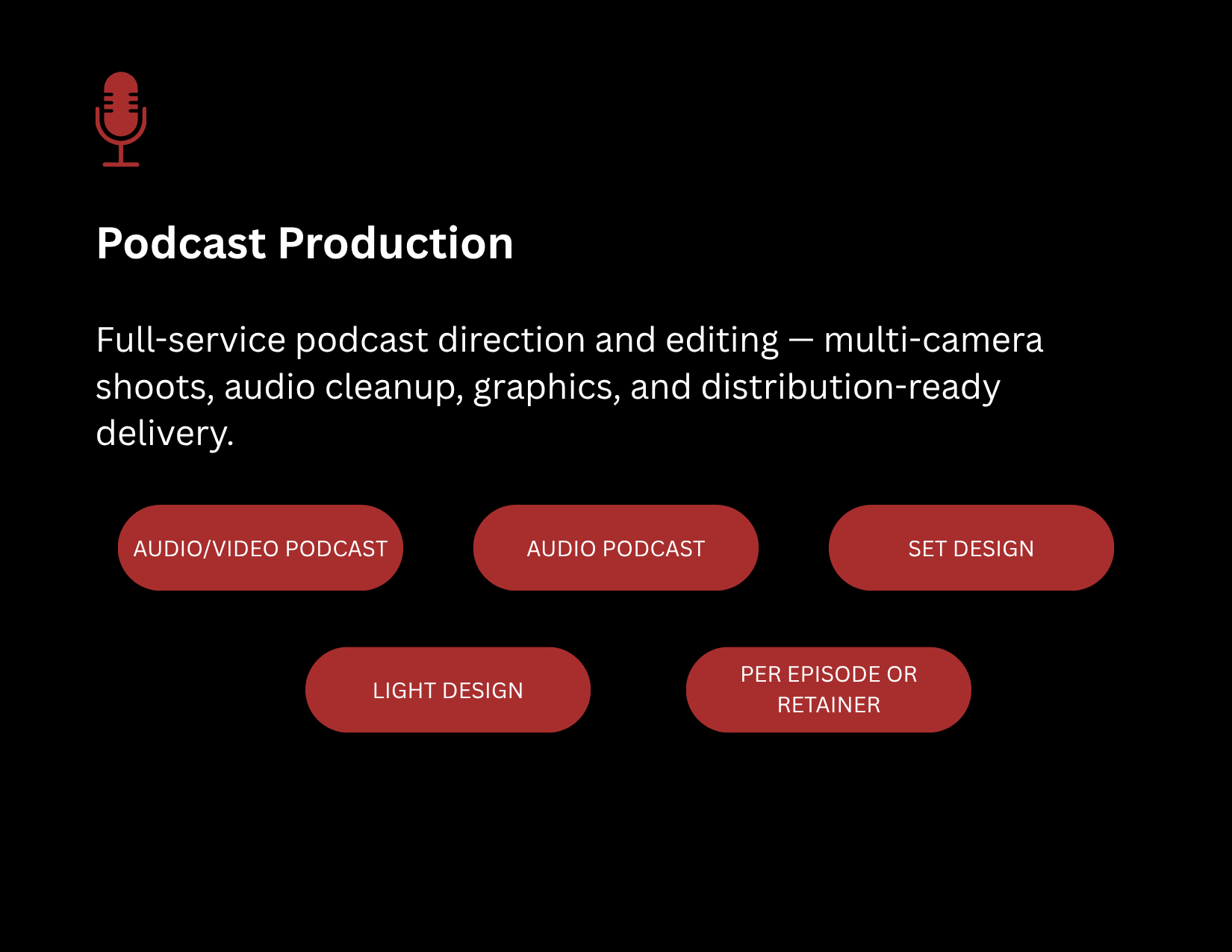 Podcast Portfolio