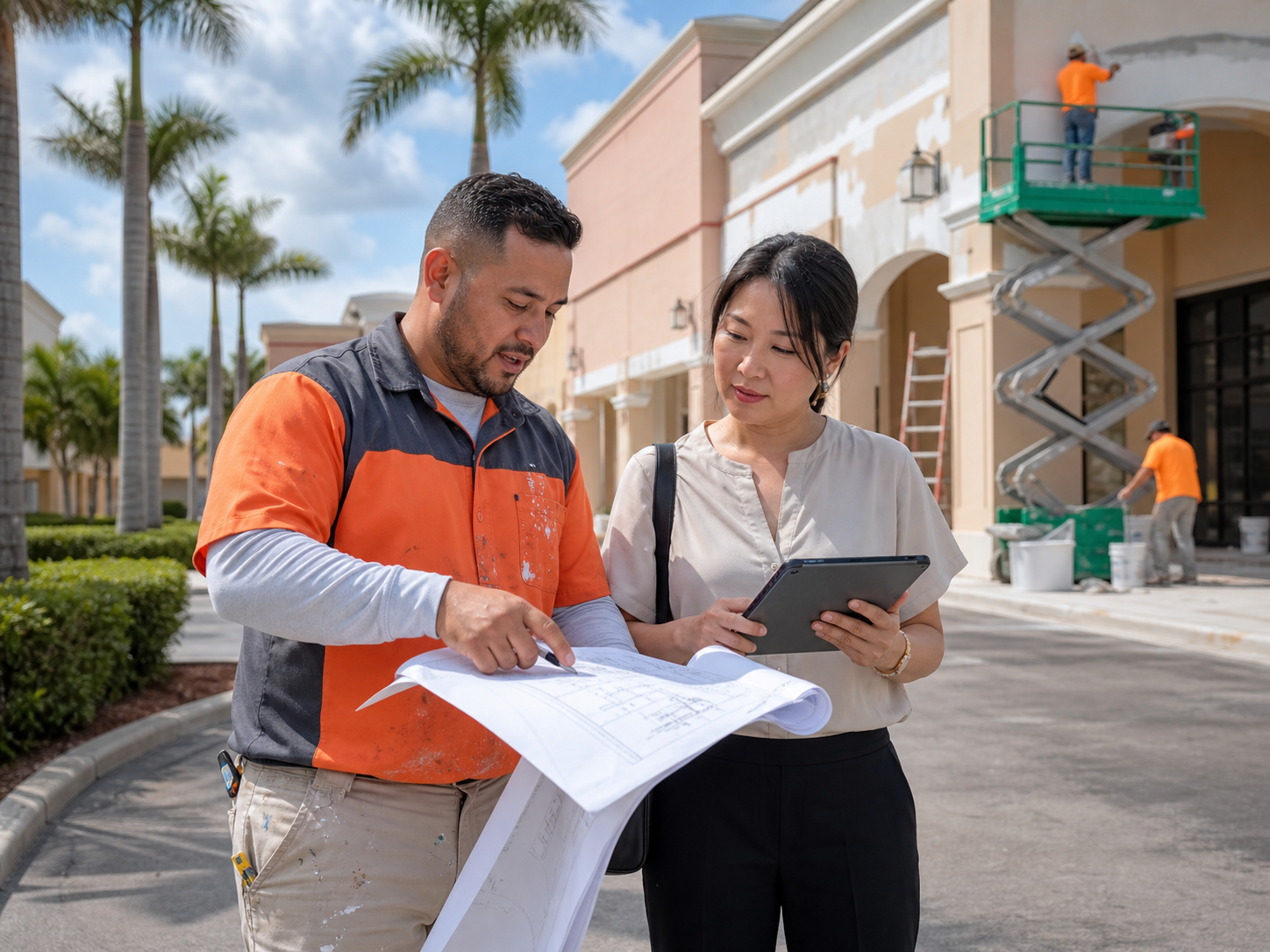 Painting business broker Florida reviewing transferable estimating and production systems