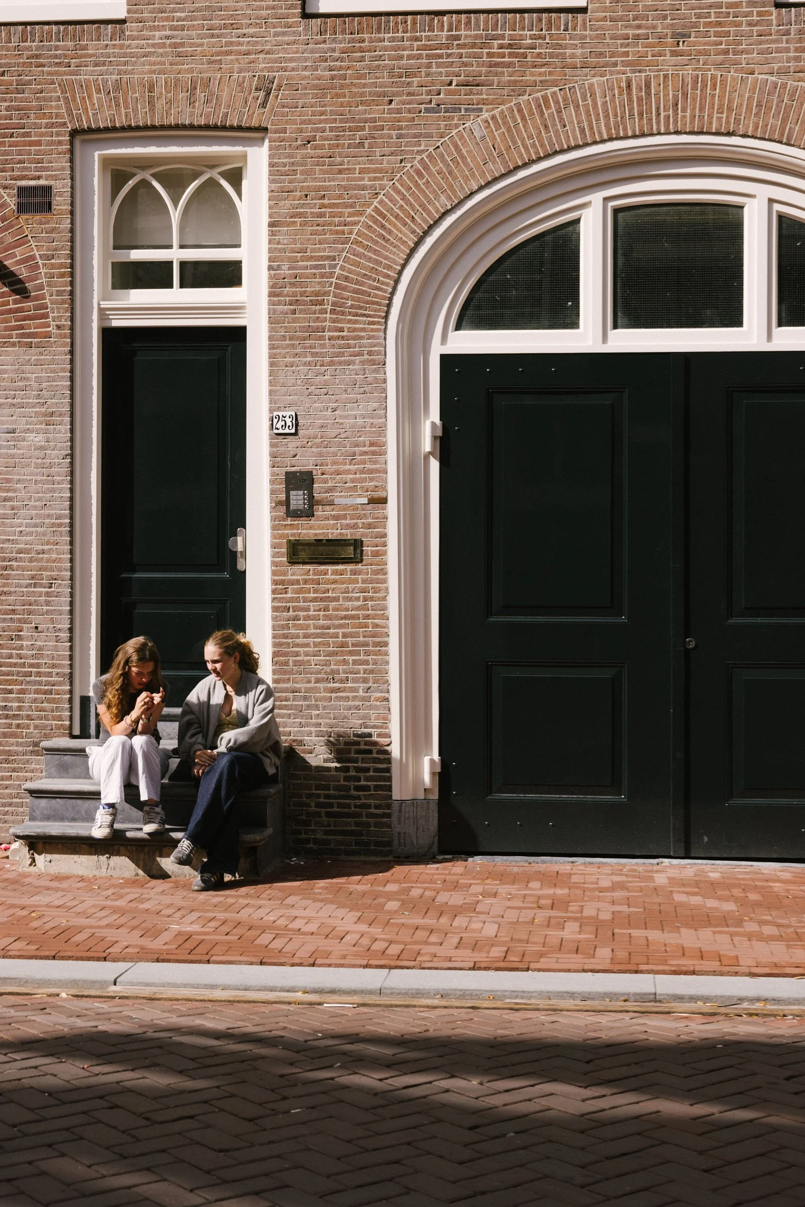 Amsterdamer Hauseingang