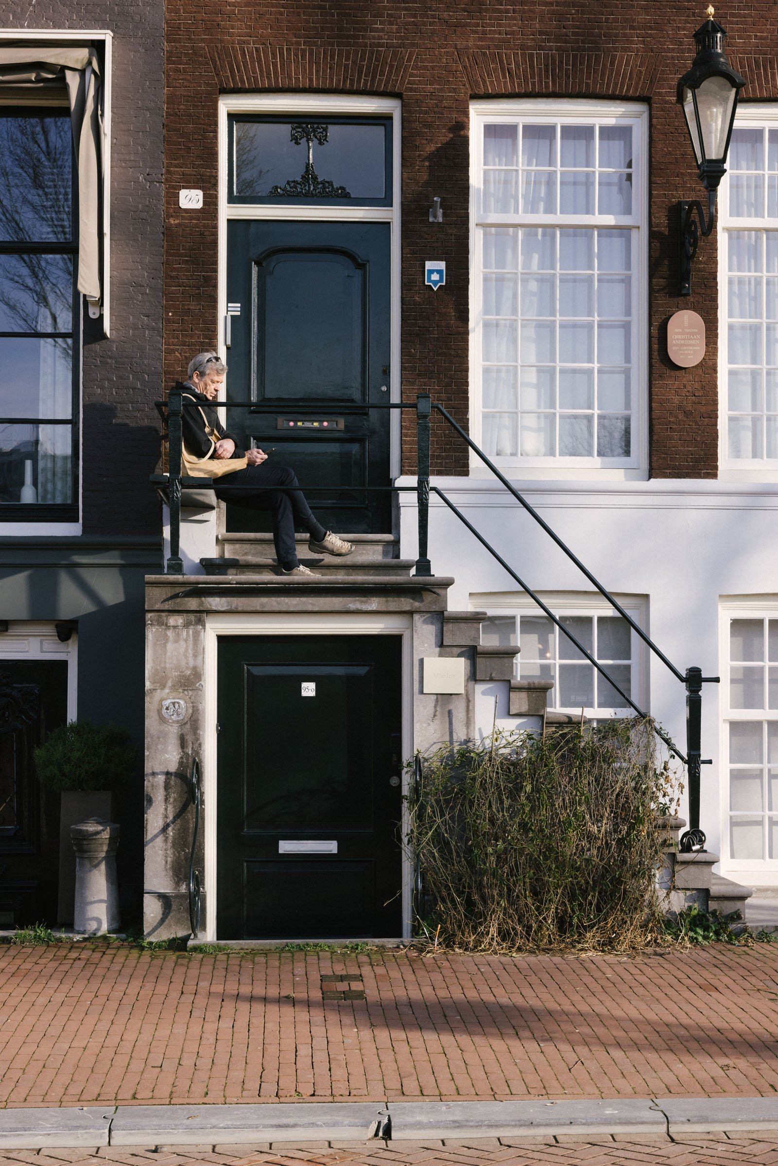 Amsterdamer Hauseingang